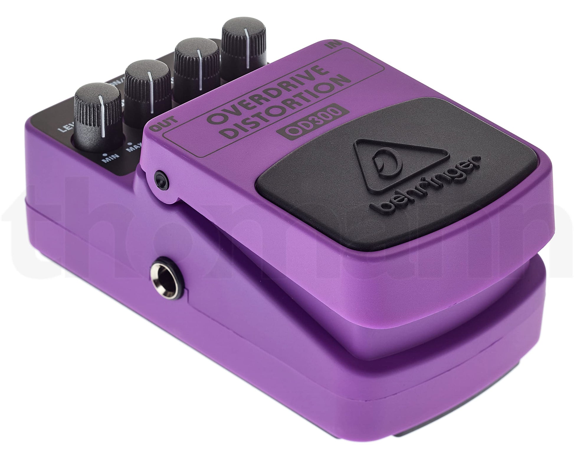 Behringer OD300 Pedal de efectos de instrumentos de sobreaccionamiento/distorsión de 2 modos
