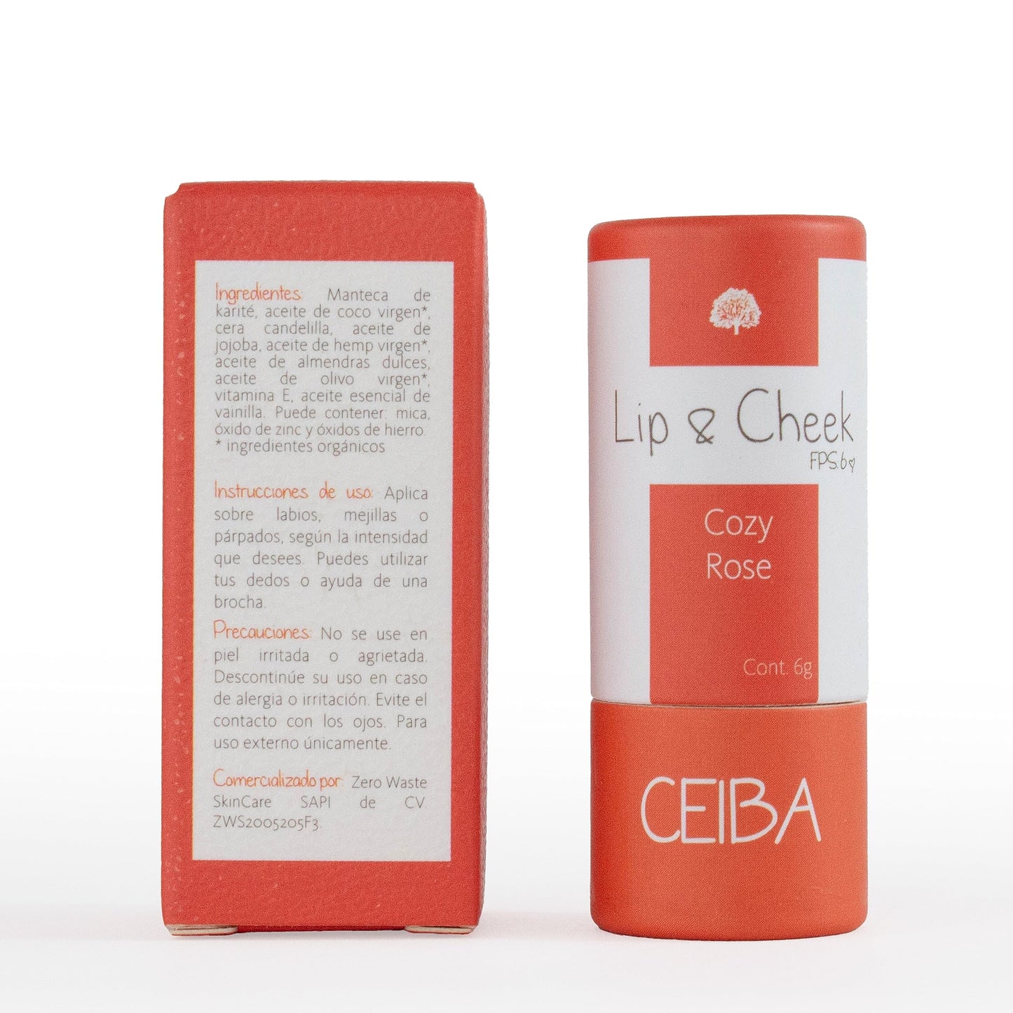 Ceiba Lip & Cheek (COZY ROSE)