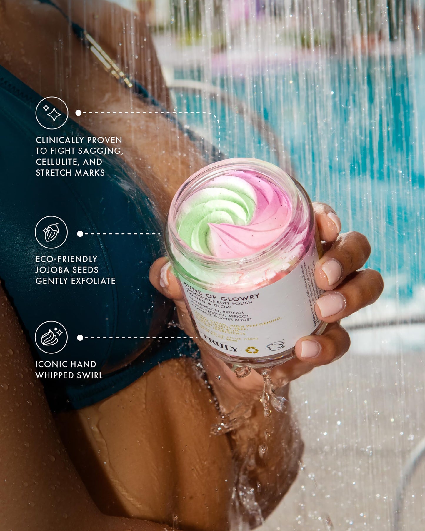 Exfoliante Corporal Truly Beauty Buns of Glowry Iluminador para Mujer