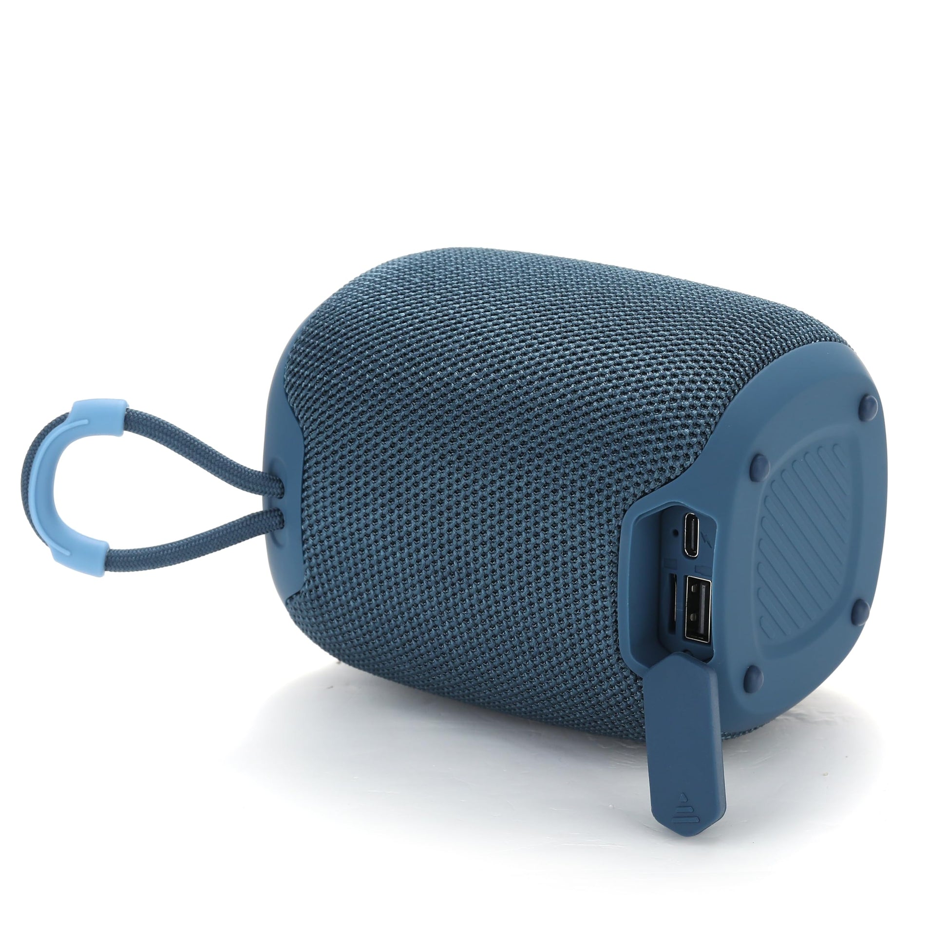 CONTROL EXPERT Bocina Bluetooth 8W Mini Bocina Portatil con Función Radio FM/USB/TF, Compatible con Phone, Tablet, Computadores, Ideal para Viajar y Campear (Azul)