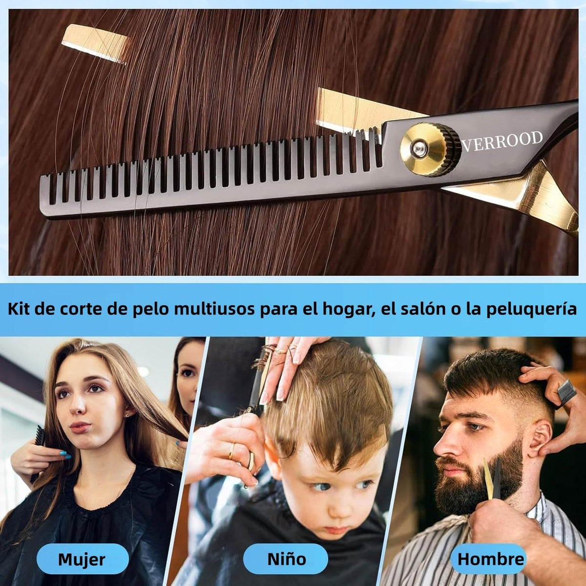 Tijeras para Cortar Cabello Profesional