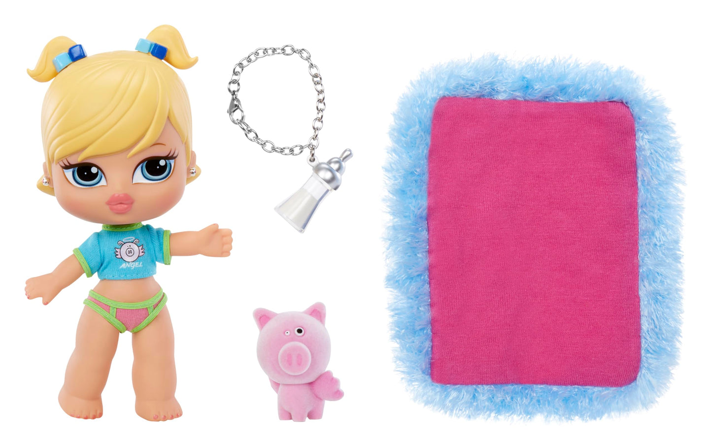 Bratz Babyz Muñeca de Moda Coleccionable - Cloe - con Ropa Real y Mascota - Juguete para niños y niñas - Edad: 6+ años