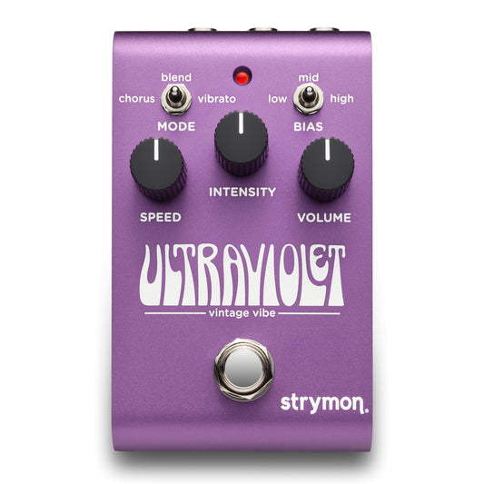 Pedal de Efectos Strymon UltraViolet clásico Vibe para Guitarra Eléctrica y Acústica, Sintetizadores y Teclados