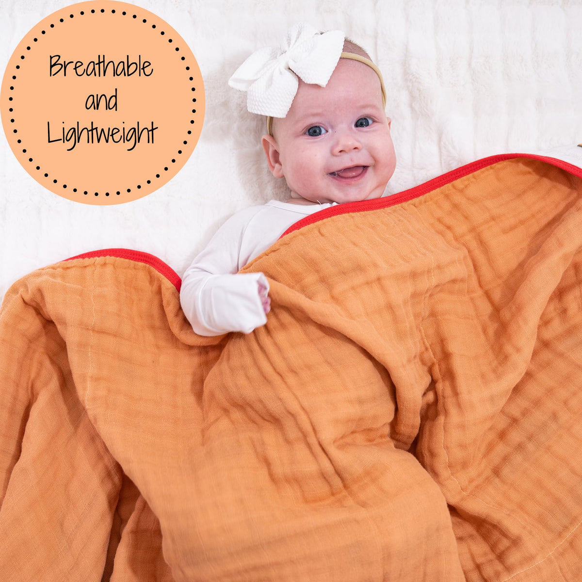 LollyBanks - Colcha de muselina para bebé, 6 capas, 100% algodón, 47 x 47 pulgadas, suave, ligera y transpirable para bebés y niños, manta acogedora para cuna para niños (impresión de construcción)