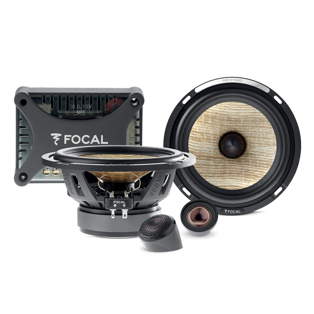 Kit de Componentes Biamplificados Focal Flax Evo 6,5" de 2 Vías