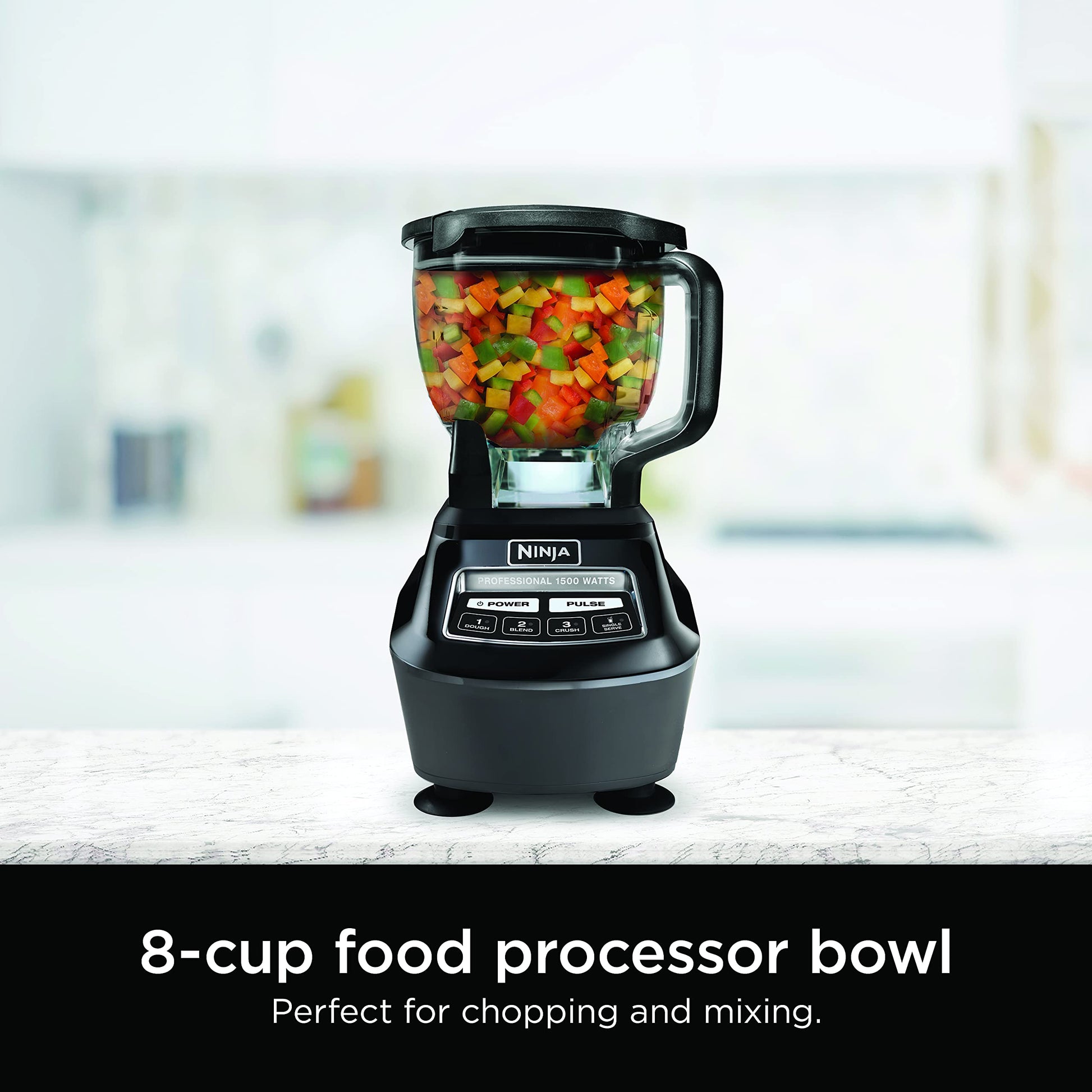 Sistema de Cocina 3 en 1 Ninja Licuadora XL y Personal más Procesador