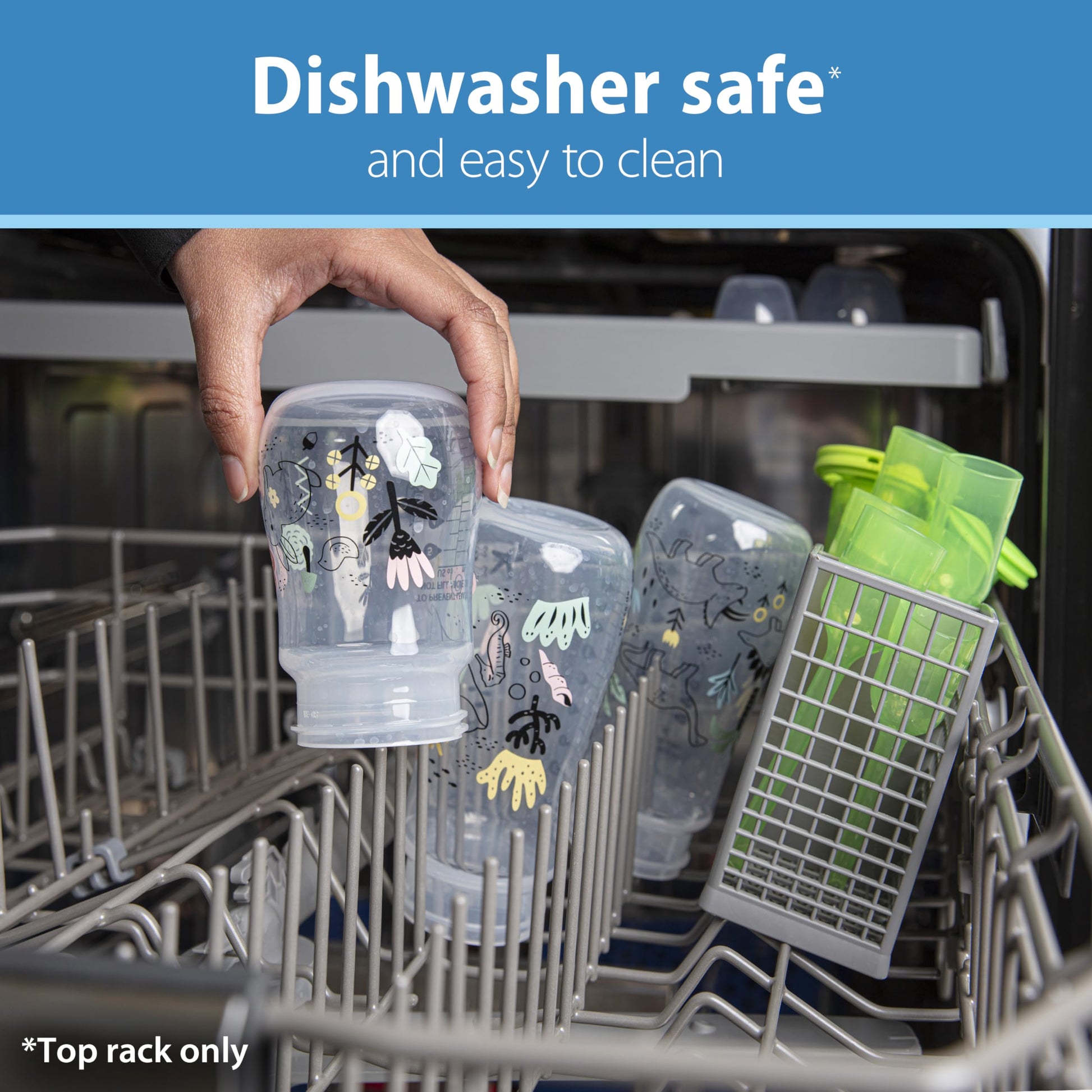 Biberón Anticólicos Dr. Brown’s 5 oz Jungle para Bebé