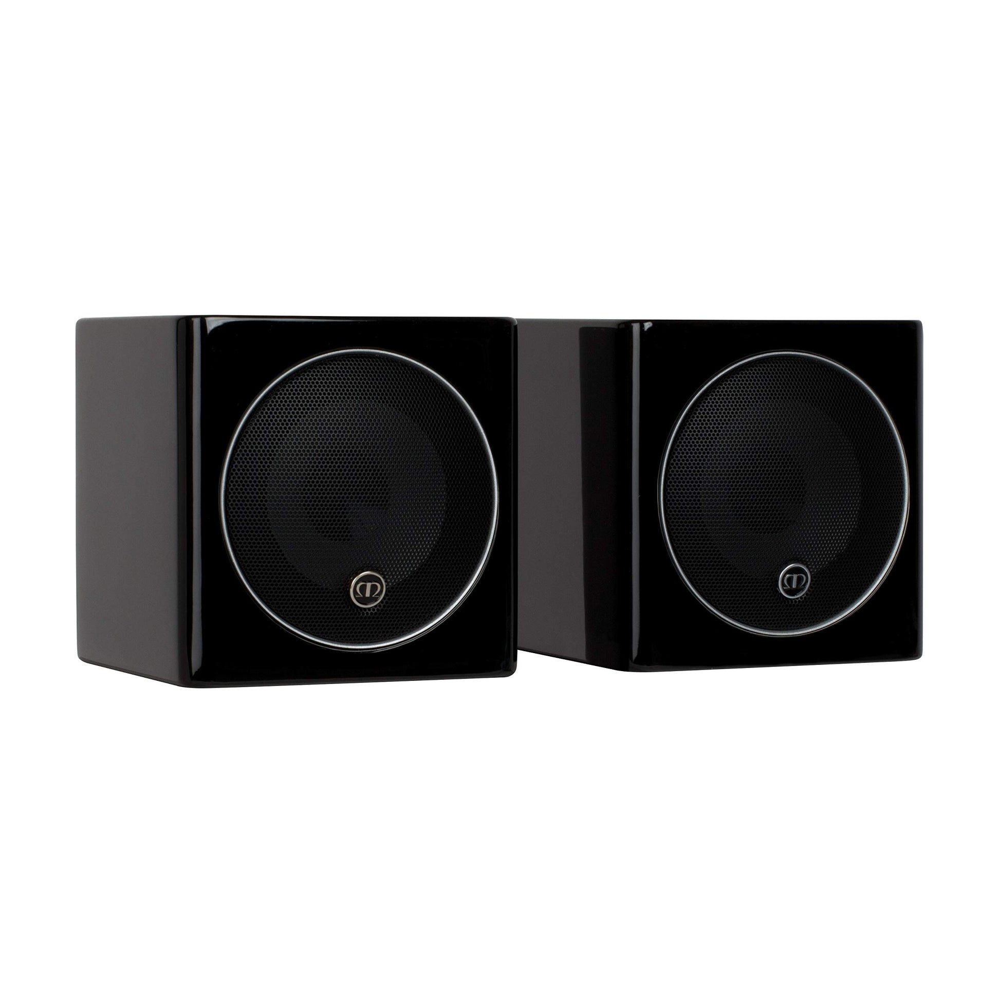 Bocinas Satélite Monitor Audio RADIUS 45 Negro Par