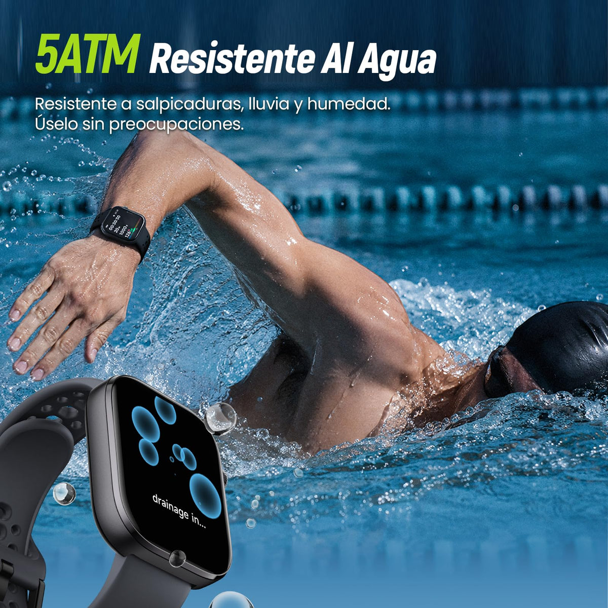 Smartwatch HAYLOU Hyper GPS Mapas sin Conexión para Hombre y Mujer