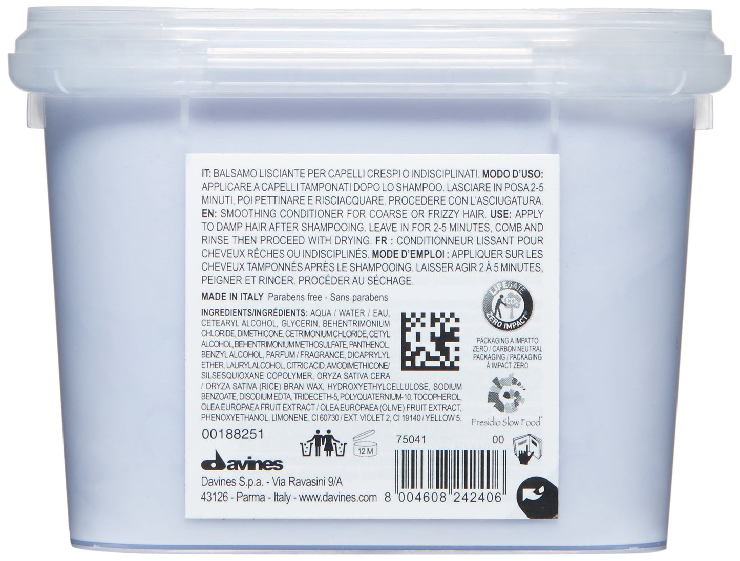 Davines Love Smoothing Conditioner, 8.45 fl.oz.