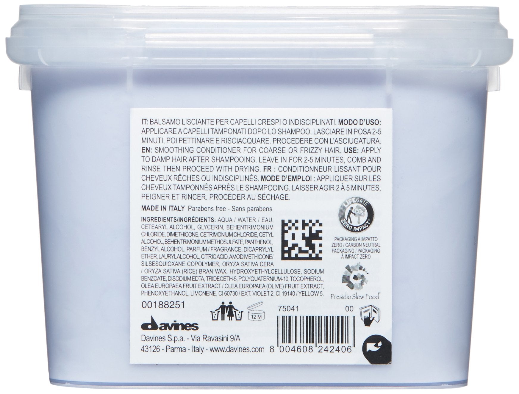 Davines Love Smoothing Conditioner, 8.45 fl.oz.