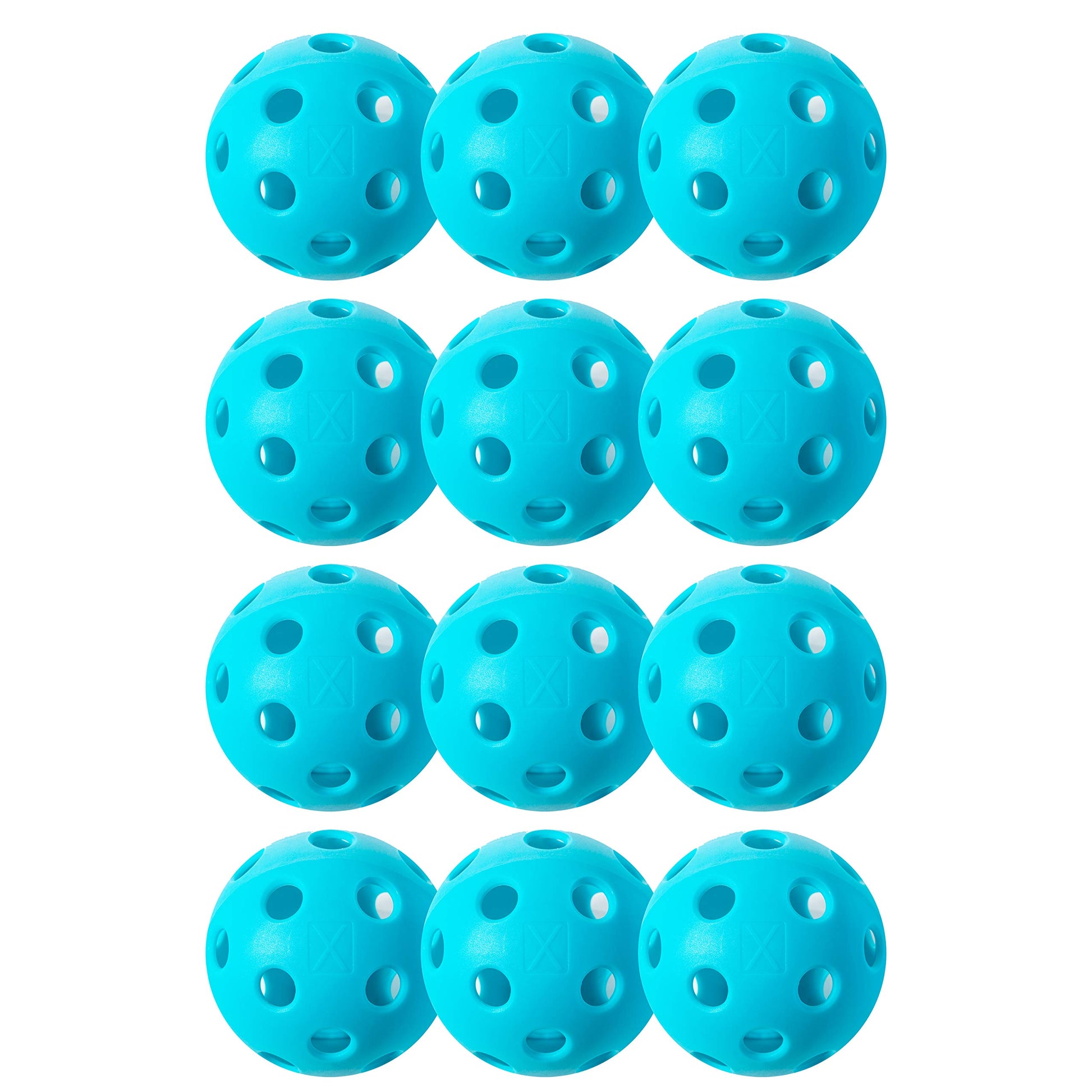 Franklin Sports X-26 - Pesa Rusa para Interior, Paquete de 12, Azul