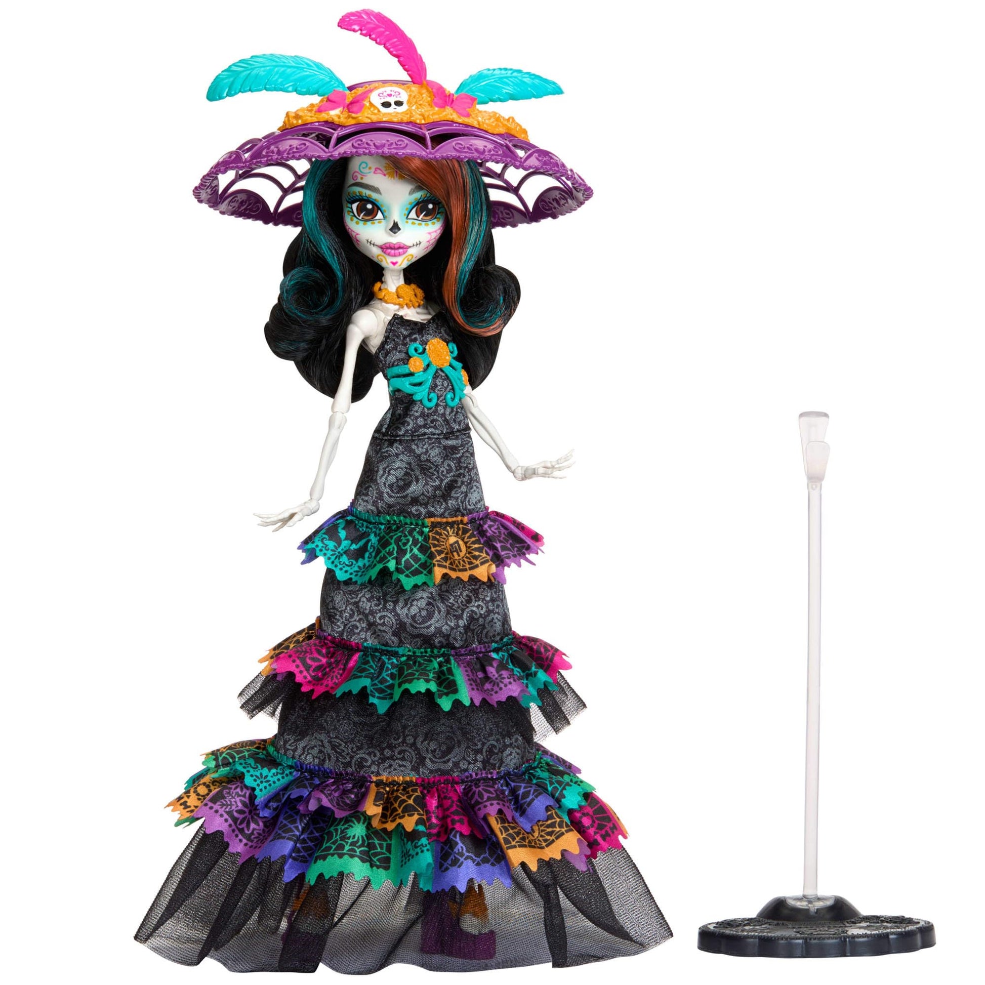 Muñeca Skelita Día de Muertos Mattel Monster High Terrorífico Juguete para Niñas