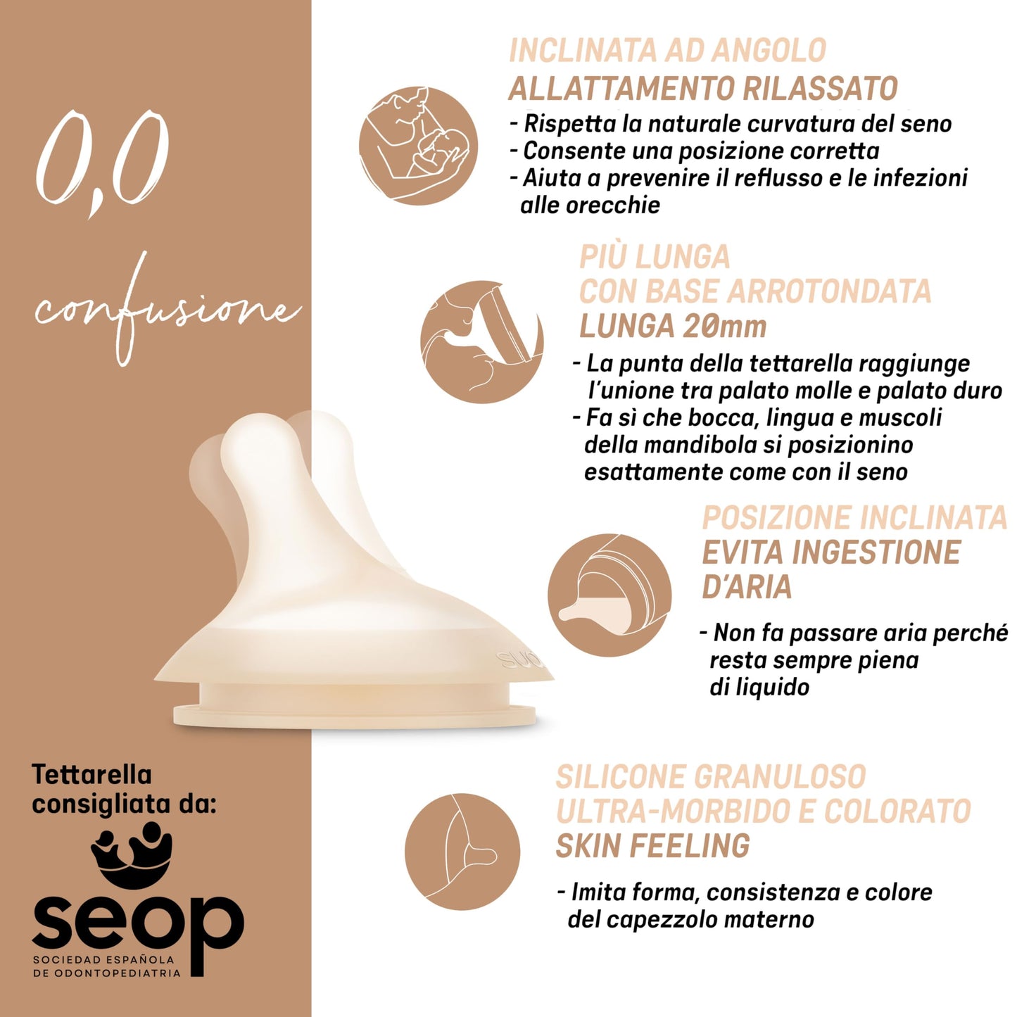 Biberón Anticólico Suavinex Deep 9 Oz