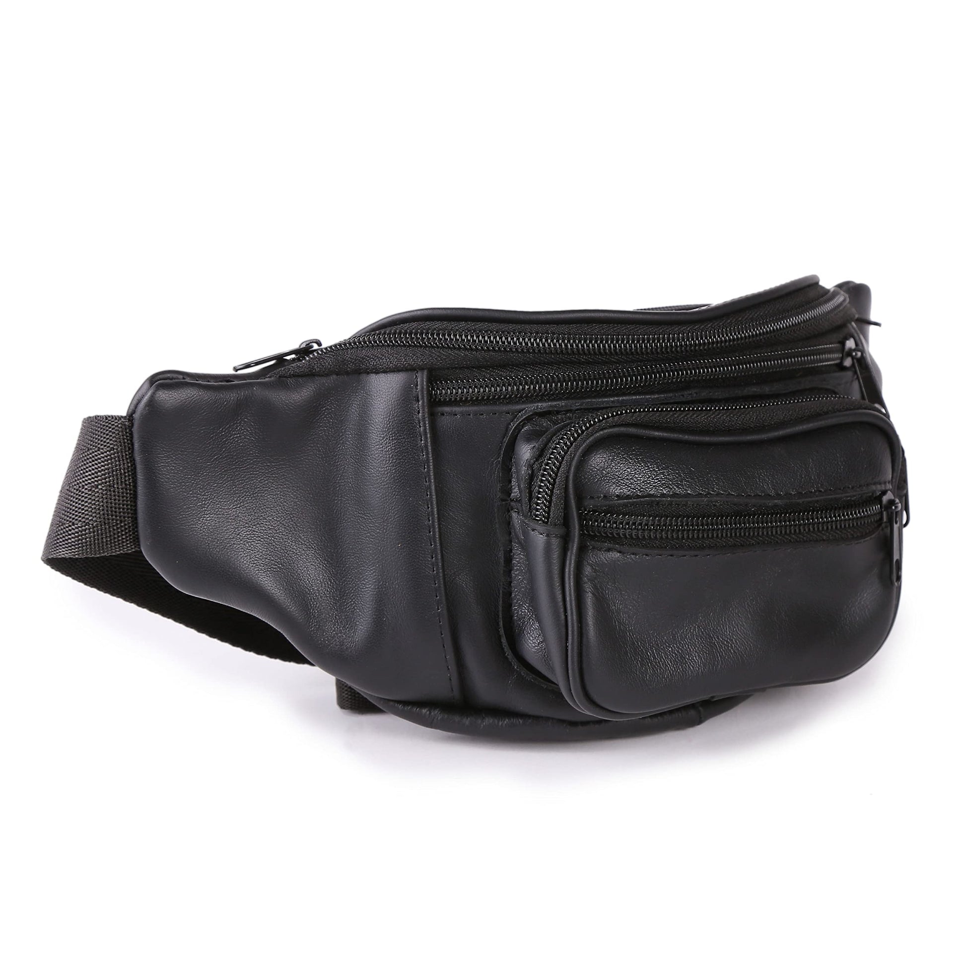 Cangurera de Viaje de Piel Original para Hombre y Mujer