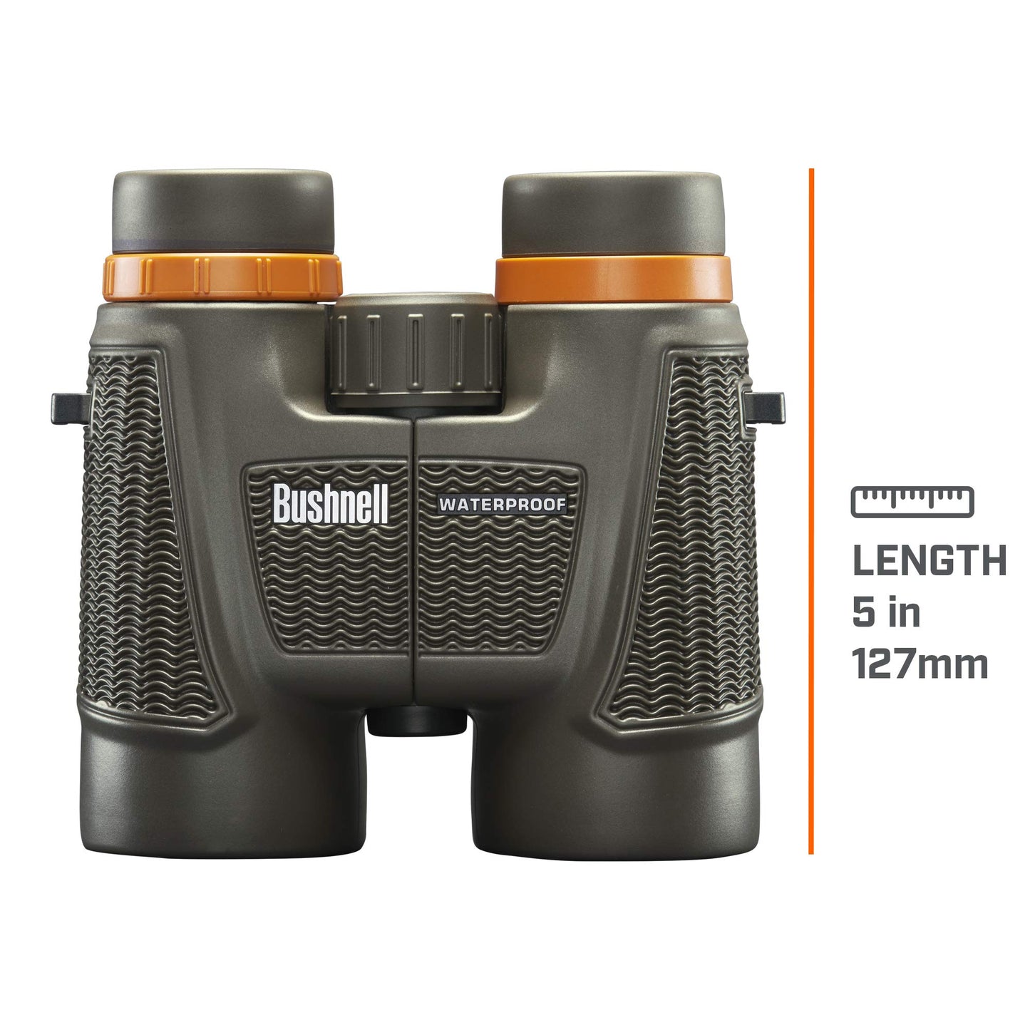 Bushnell H2O Xtreme 181042C - Binoculares compactos impermeables de 10 x 42 con lente totalmente multicapa para caza y navegación