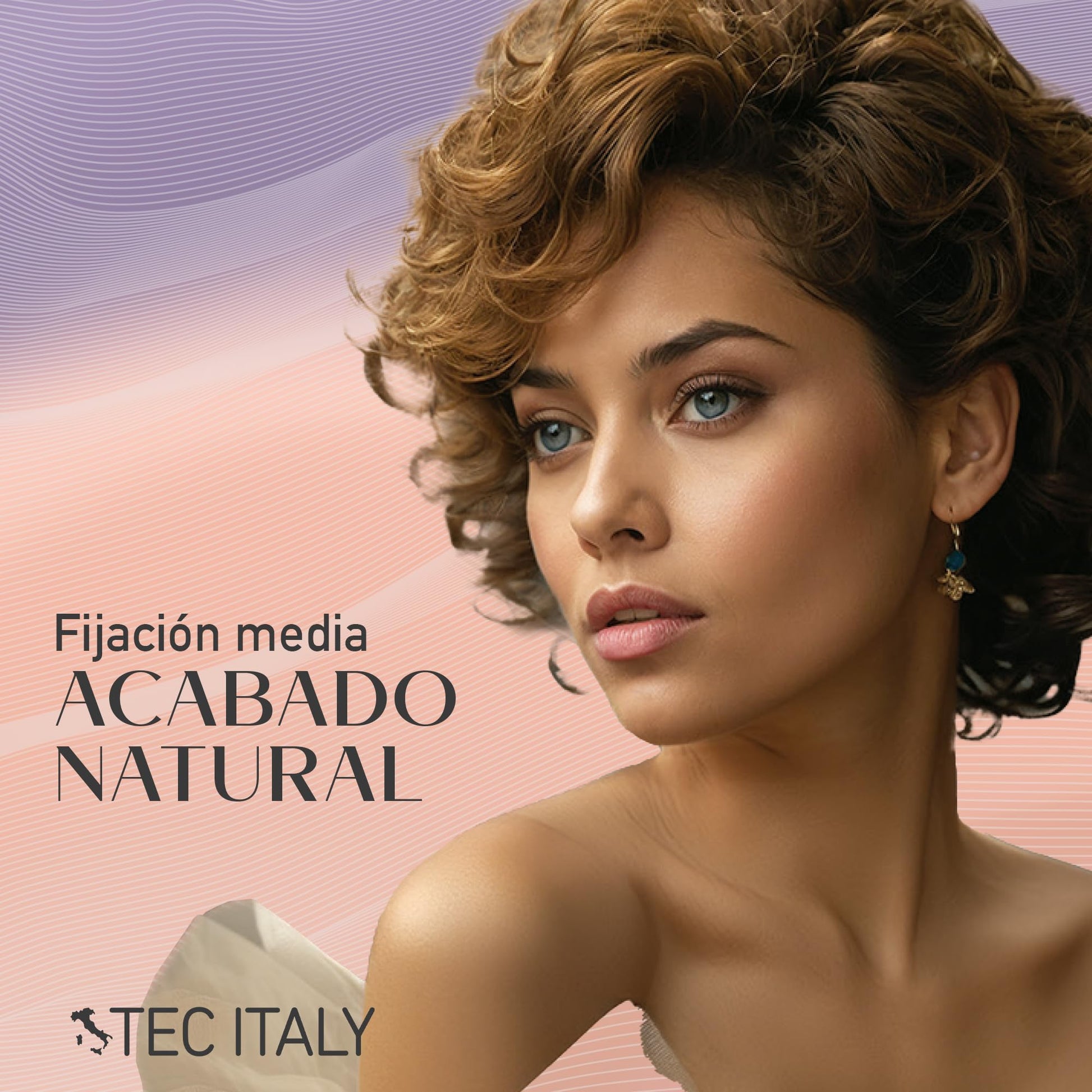 TEC ITALY - Gel Della Cera Efetto Normale 280 g, Gel de Fijación Media con Acabado Natural para el Cabello, Estiliza y Acondiciona el Cabello, para Cualquier Tipo de Cabello, con Aminoácidos