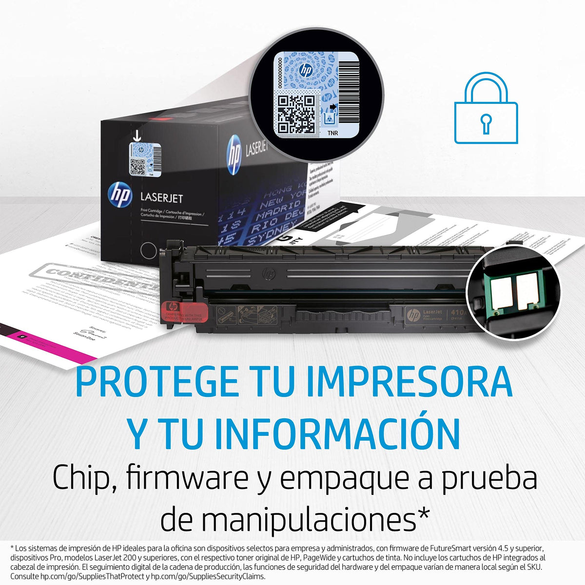 Cartucho de Tóner HP Negro Original 150A para LaserJet M111w MFP M141w