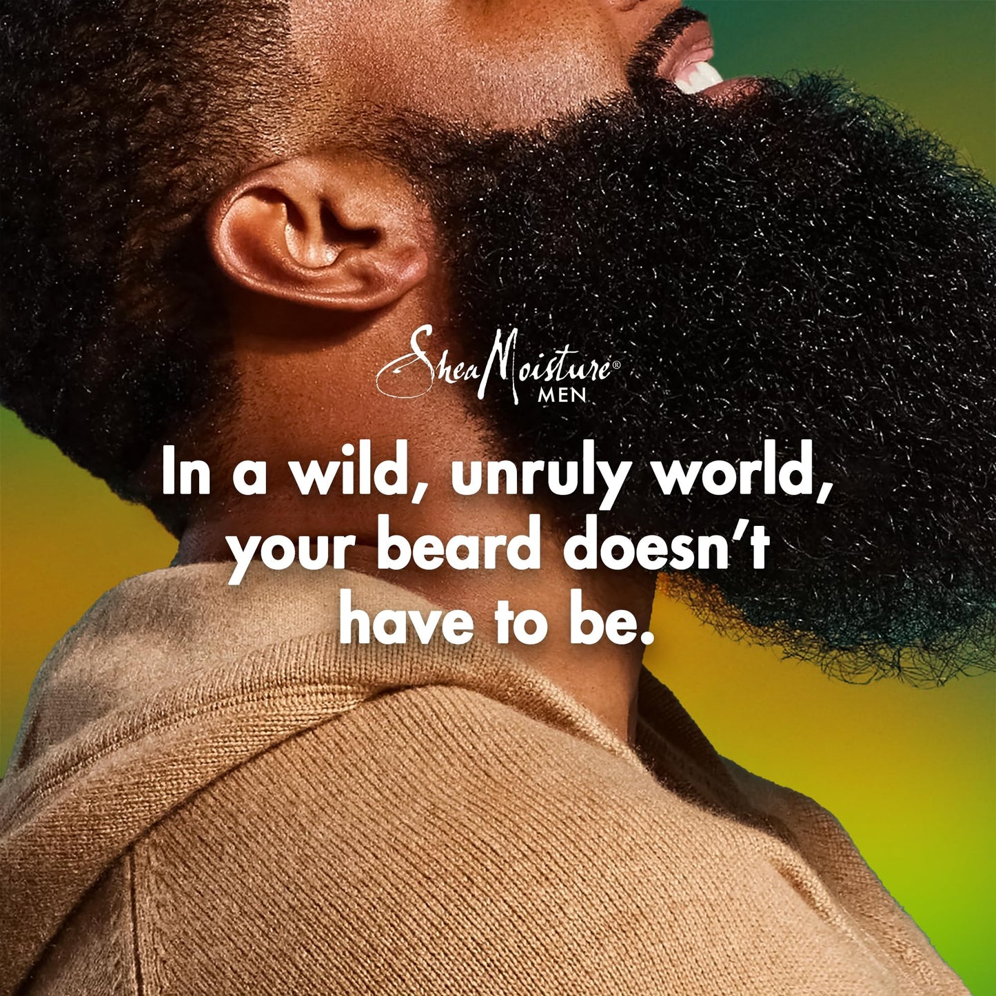 Shea Moisture Complete Beard Kit | All Natural Ingredients | Maracuja Oil & Shea Butter | Beard Balm | Beard Conditioning Oil | Beard Wash | Beard Detangler