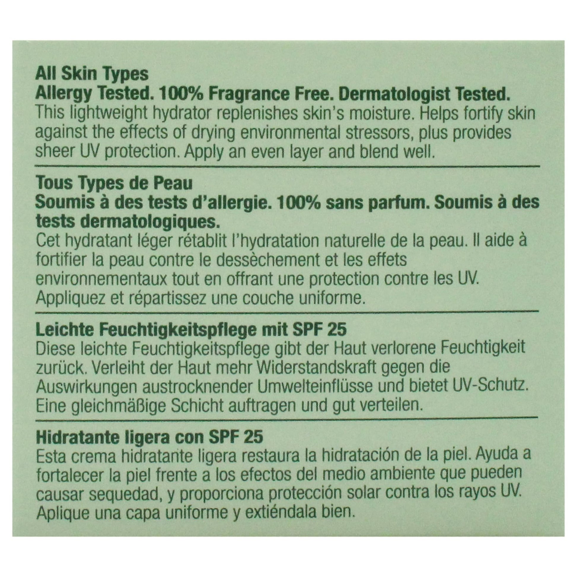 Moisture Surge Sheer Hydrator Cream SPF 25