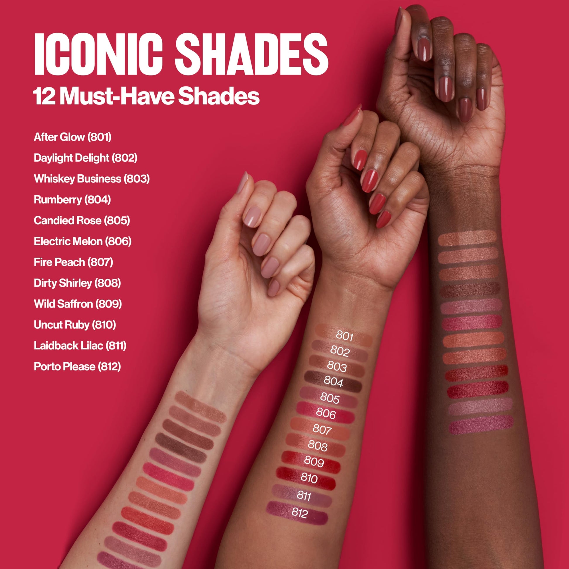 Labial Super Lustrous New Shades tono Uncut Ruby