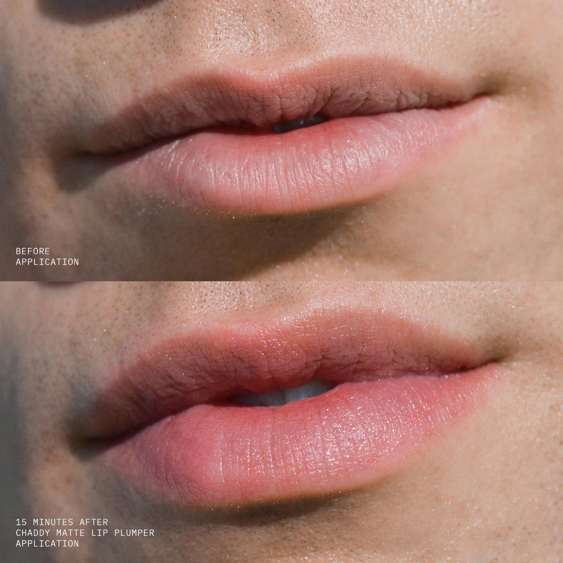 Chaddy- Matte Lip Plumper - Rellenador de labios hidratante con ácido hialurónico | Rellenador de labios, cuidado natural de los labios y