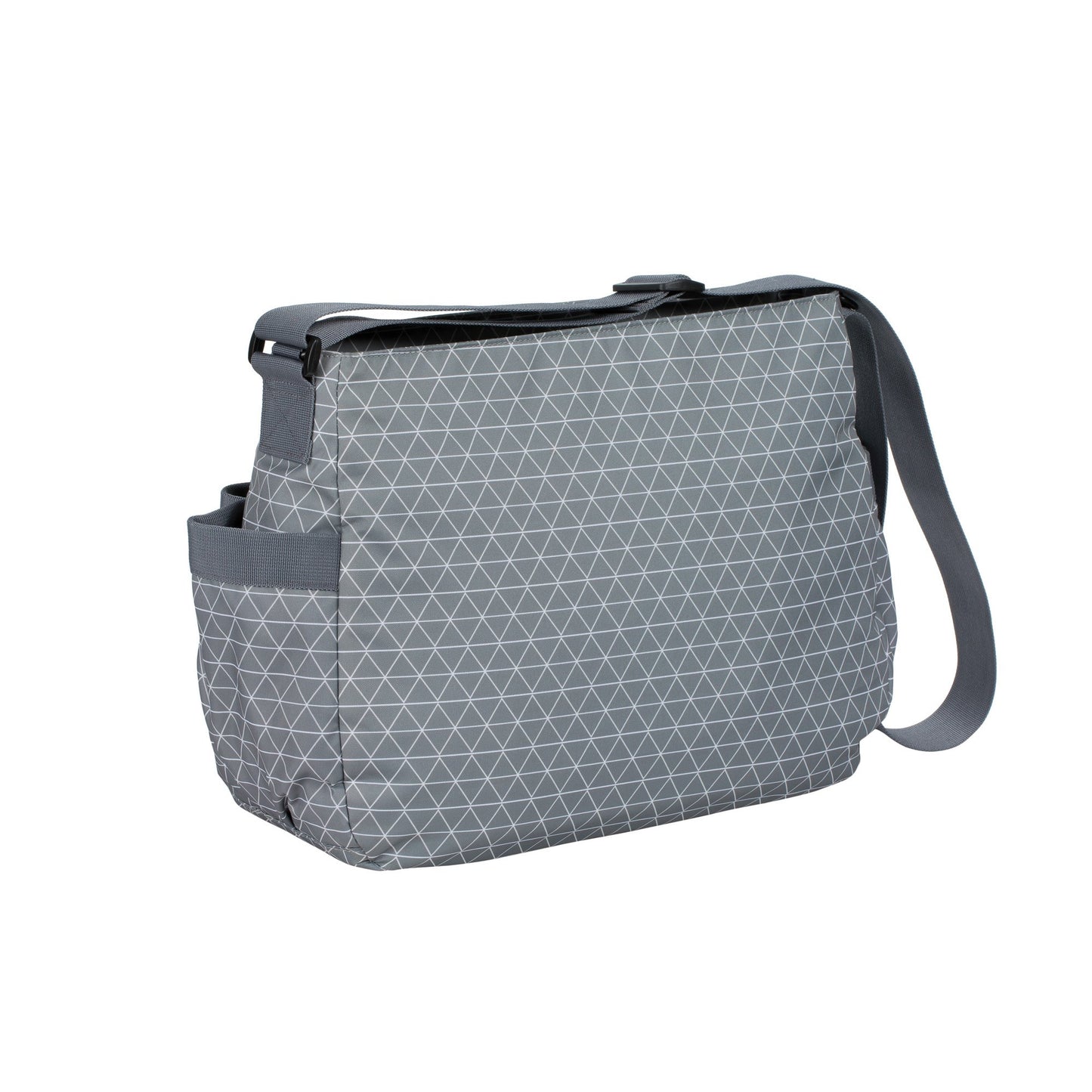 Lassig Marv - Bolso bandolera para mujer, Azulejos grises
