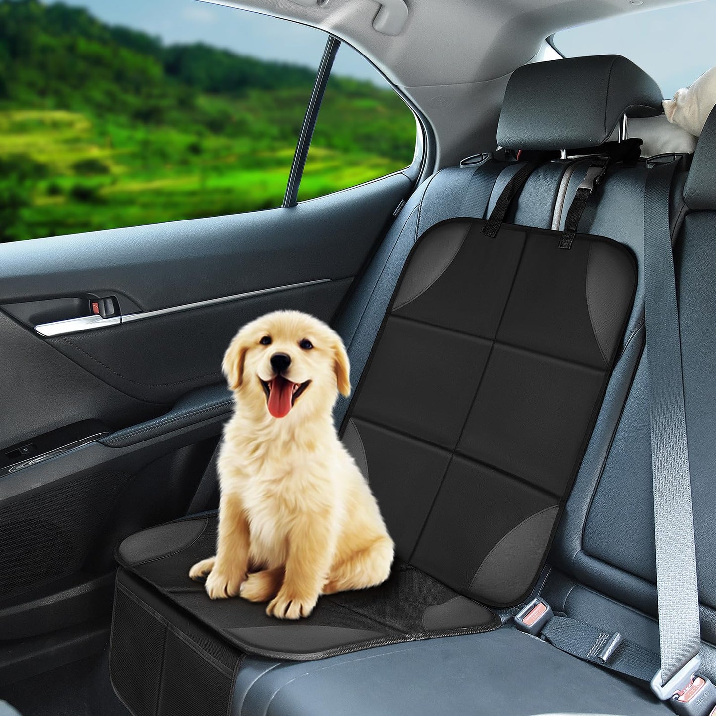 Protector Bebé Asientos para Auto, 1 Protector Asiento Trasero Auto Niños