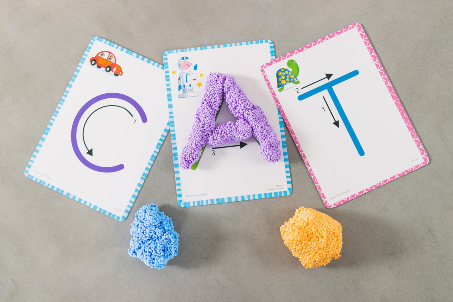 Set Alfabético Educational Insights Multicolor Playfoam Shape & Learn