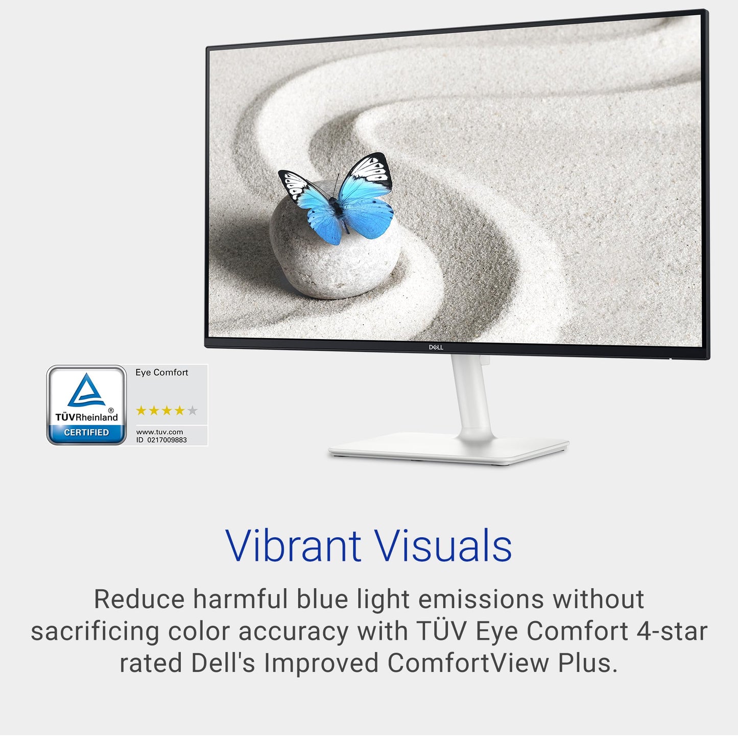 Dell 27 Monitor S2725H 27" 1920 x 1080 100Hz IPS HDMI 1.4 Power Cable, 1 x HDMI Cable
