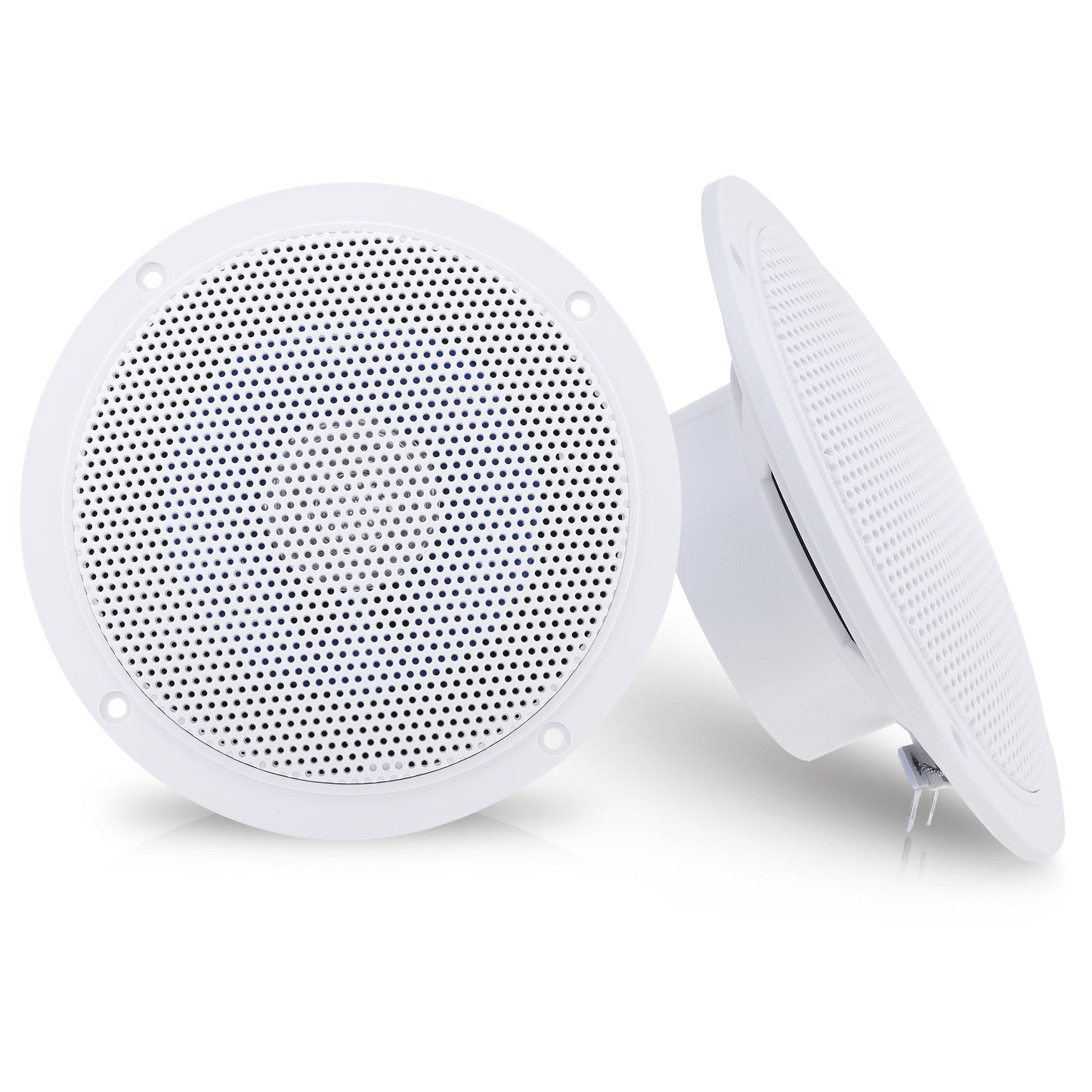 Pyramid MDC6 5.25-Inch Marine 100 Watts Dual Cone Waterproof Stereo Speakers