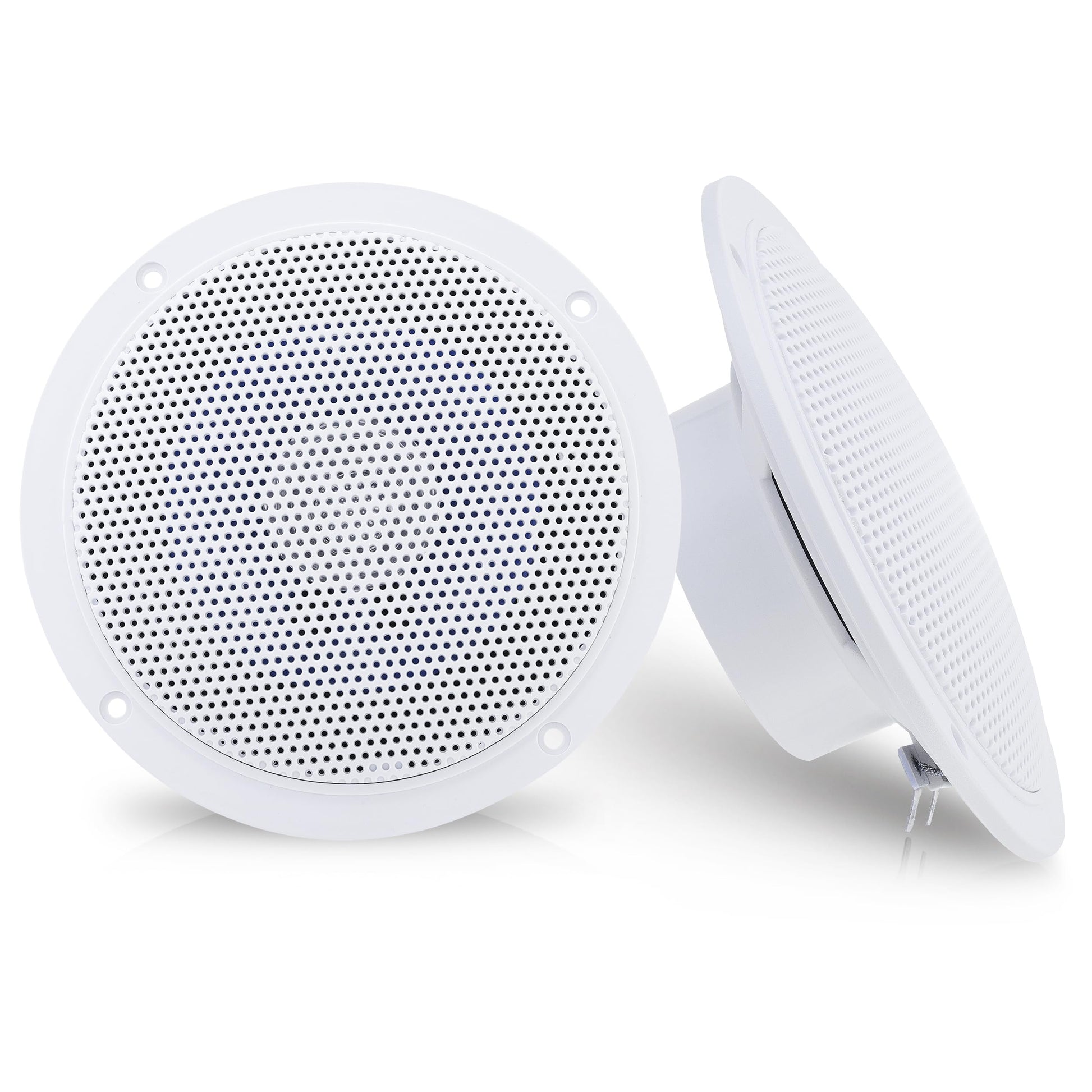 Pyramid MDC6 5.25-Inch Marine 100 Watts Dual Cone Waterproof Stereo Speakers