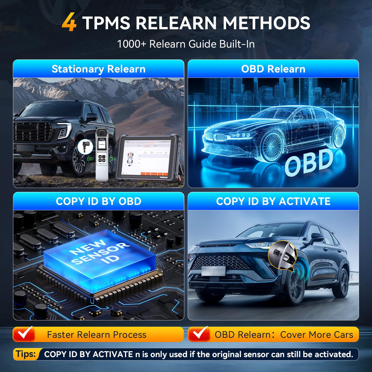 Herramienta de Diagnóstico THINKSCAN 689BT TPMS OBD2 Profesional