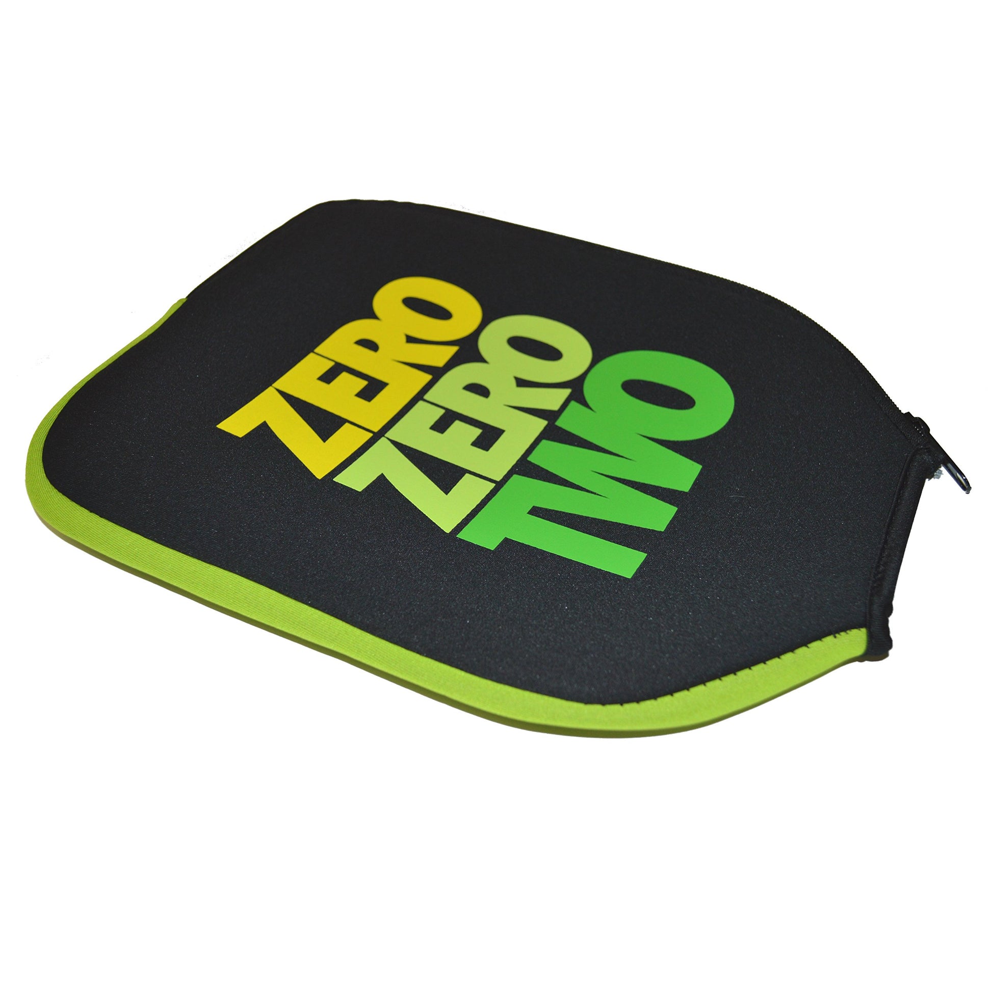 Funda de Neopreno PickleballCentral Negro Verde para Pala de Pílbol