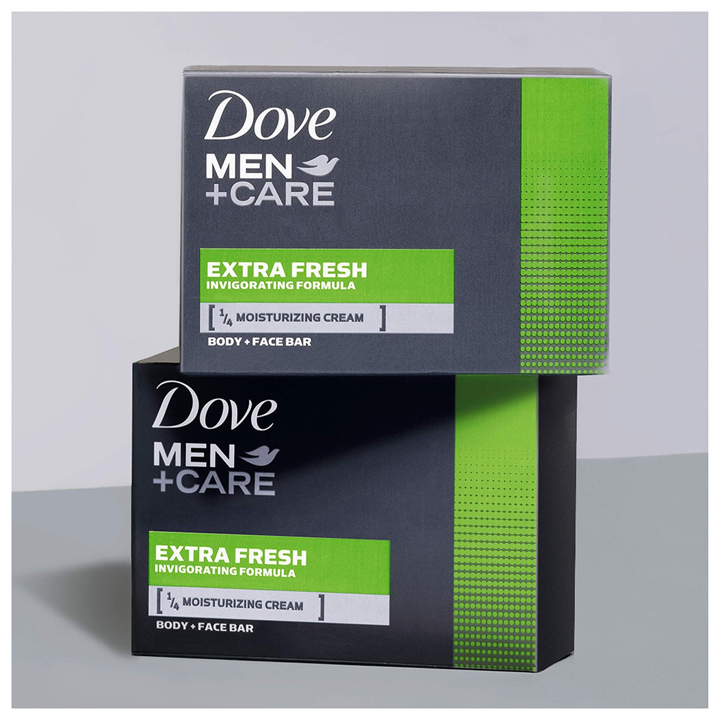Dove Men + Care Body and Face Bars Extra Fresh, Unisex, 2 X 4 oz
