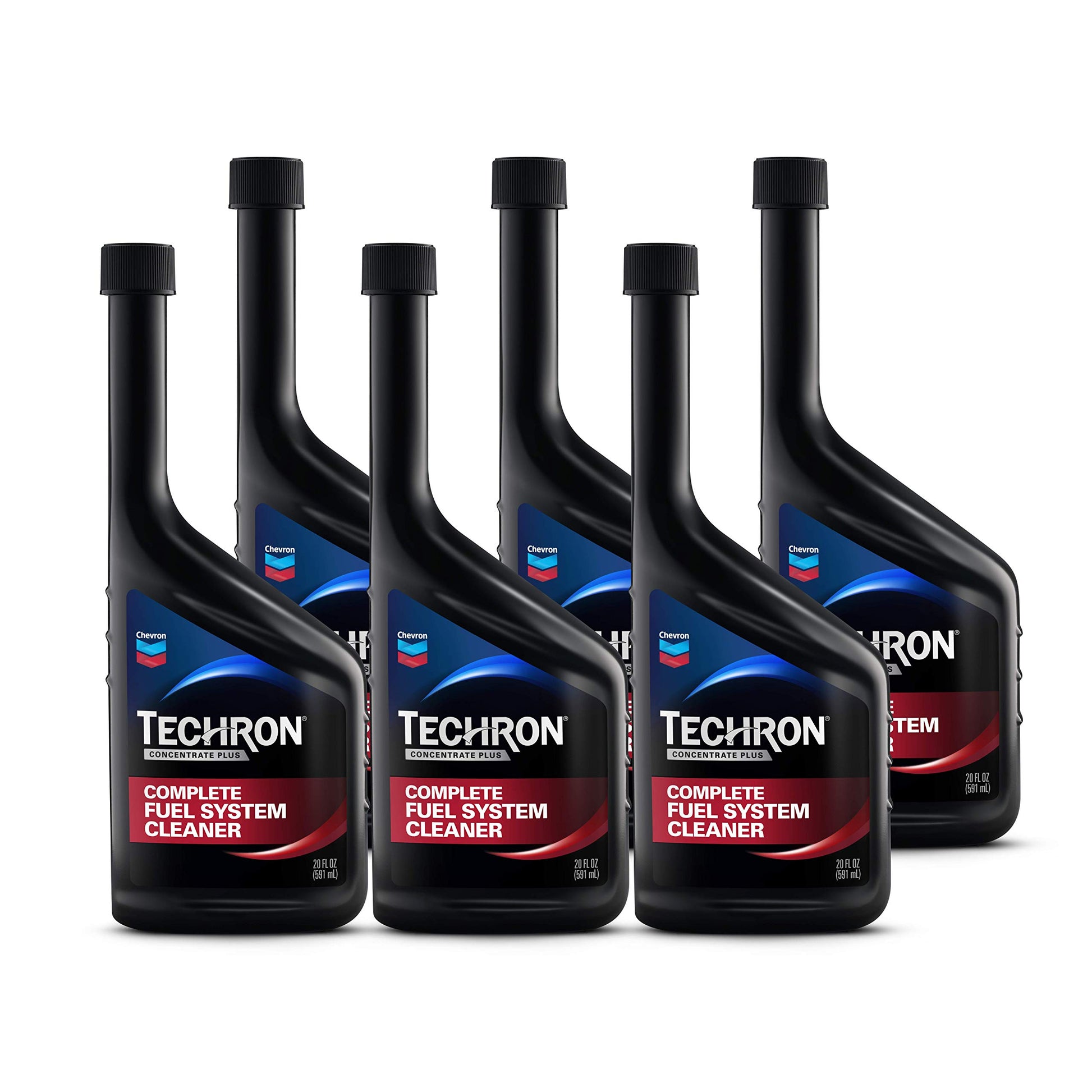 Chevron 65740-6PK 65740-CASE Techron Concentrate Plus Limpiador de Sistema de Combustible, 20 onzas, (Paquete de 6)
