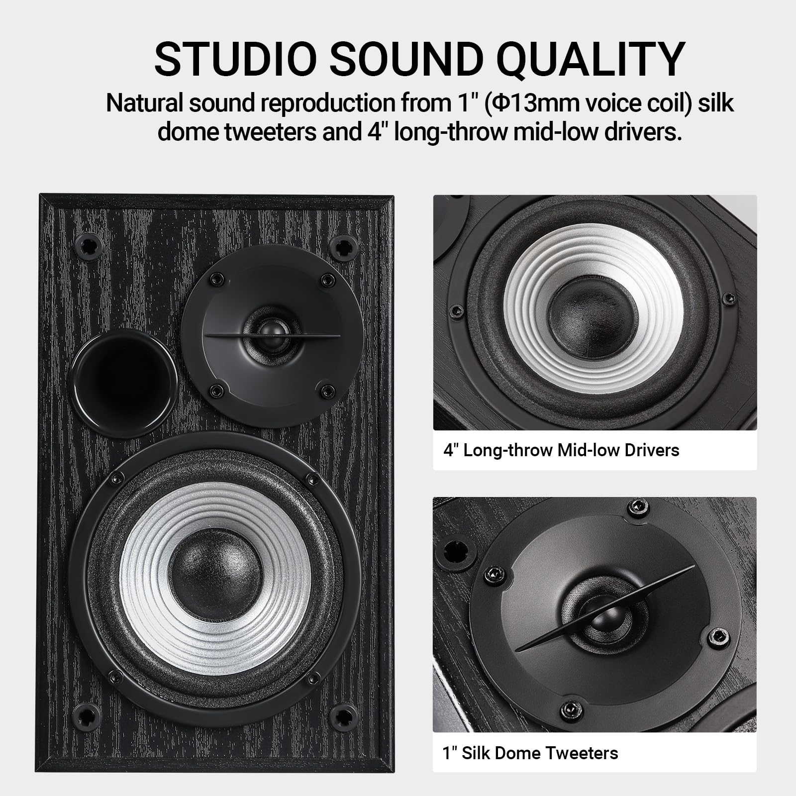 Altavoces de Estantería Activos Bluetooth Edifier Negro 2.0