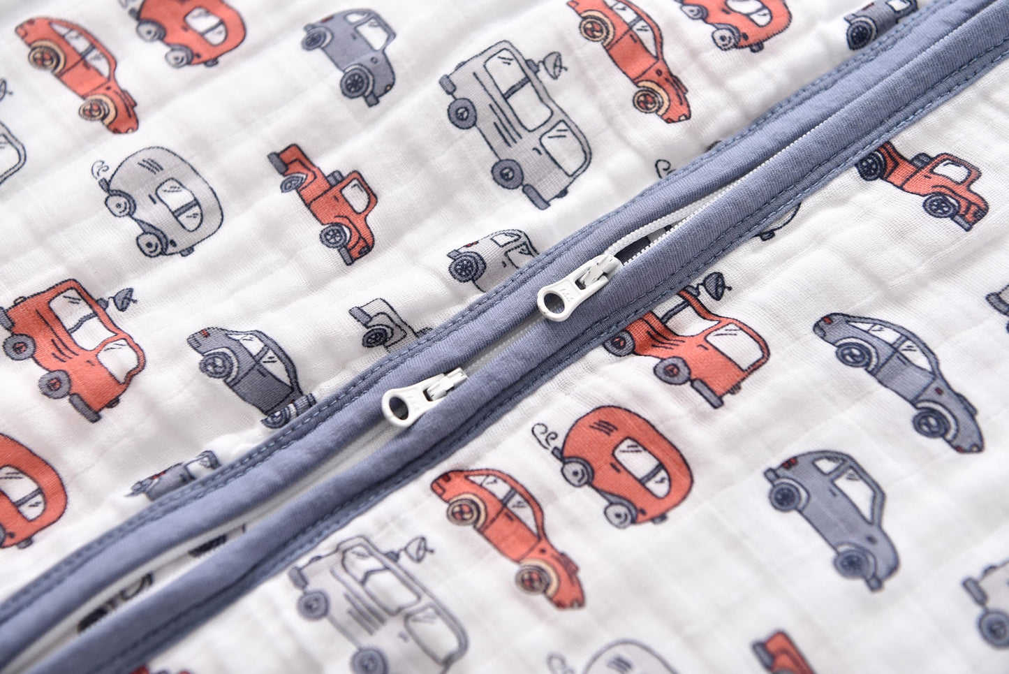 TADO MUSLIN - Saco de dormir para bebé de 2 a 4 T, manta portátil para bebé, 100% algodón orgánico, 0.5 TOG, sacos de dormir para niños pequeños, cierre YKK de 2 vías, suave, 4 capas, muselina, 2T, 3T