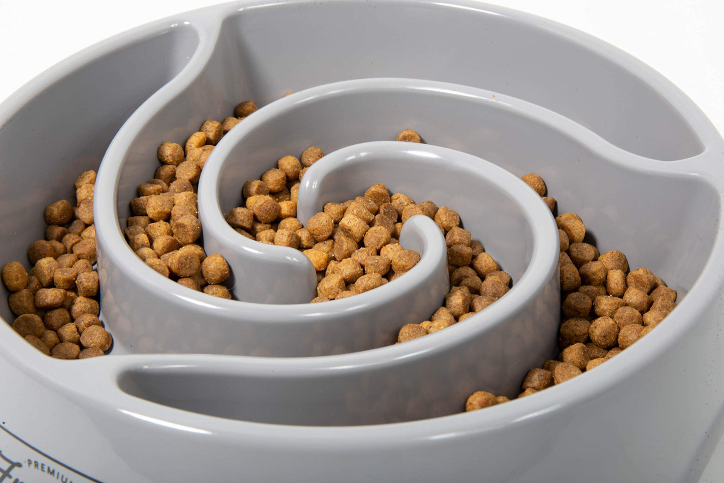 Franklin Pet Supply - Tazón de tornado de alimentación lenta - Tazón para mascotas - Tazón para perros - Comida - Cuenco de agua - Pequeño - Mediano - Cuenco grande para comida para perros - Cachorro - Cuenco para perros de