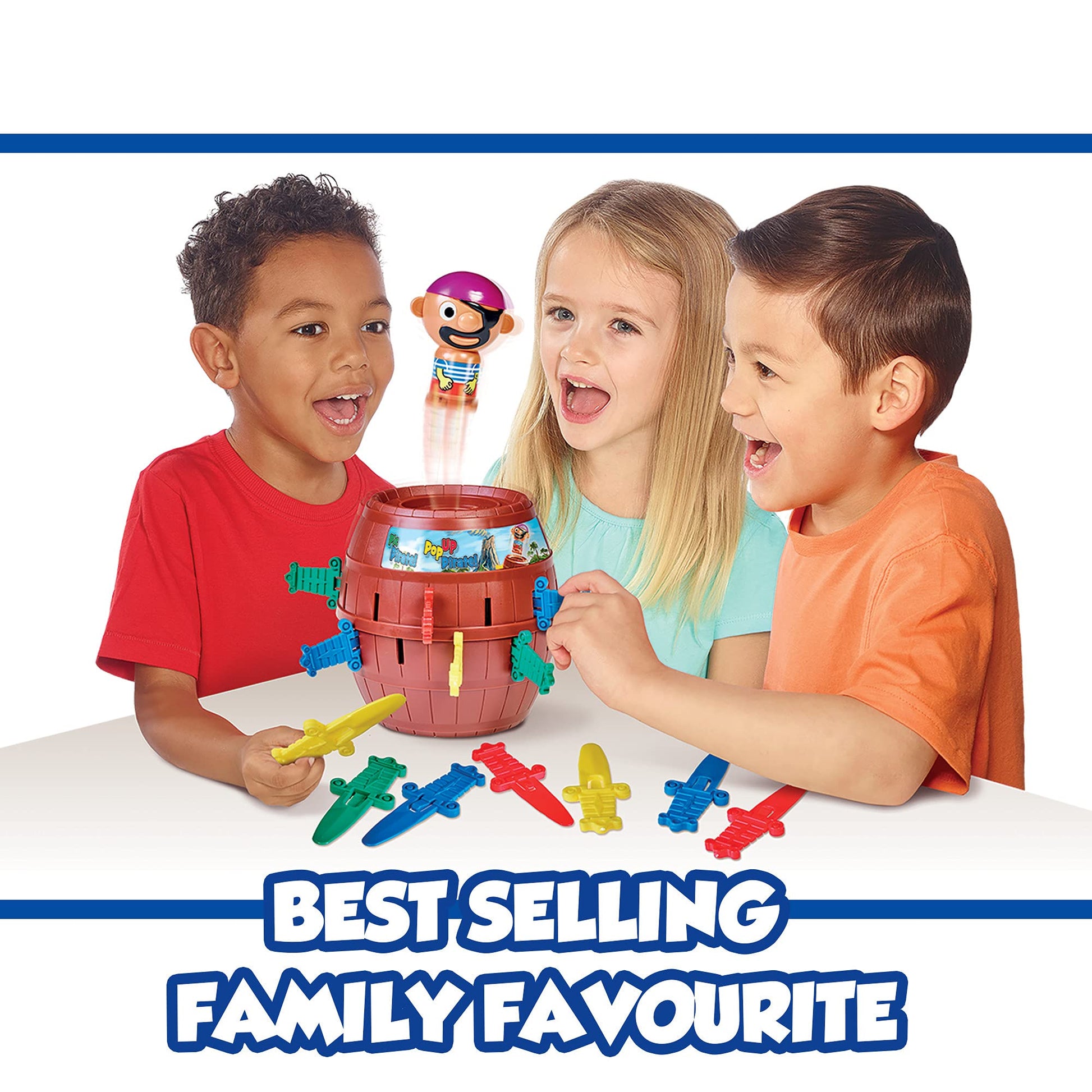Juego de Tablero TOMY Pop Up Pirate para Niños 4 Años