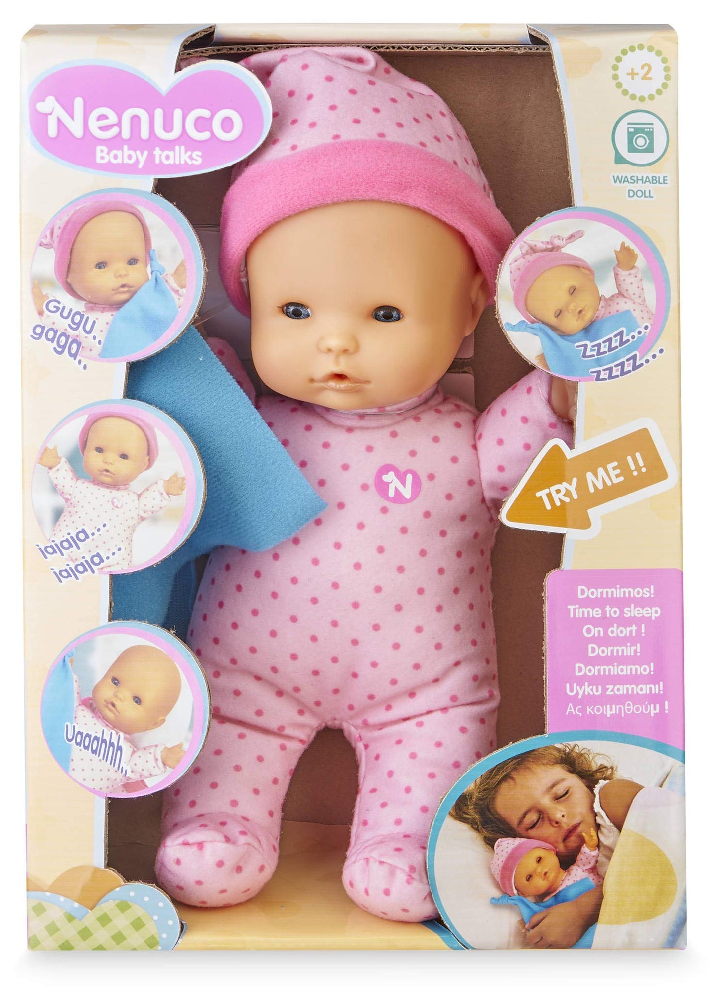 Muñeco Bebé Nenuco Hora de Dormir