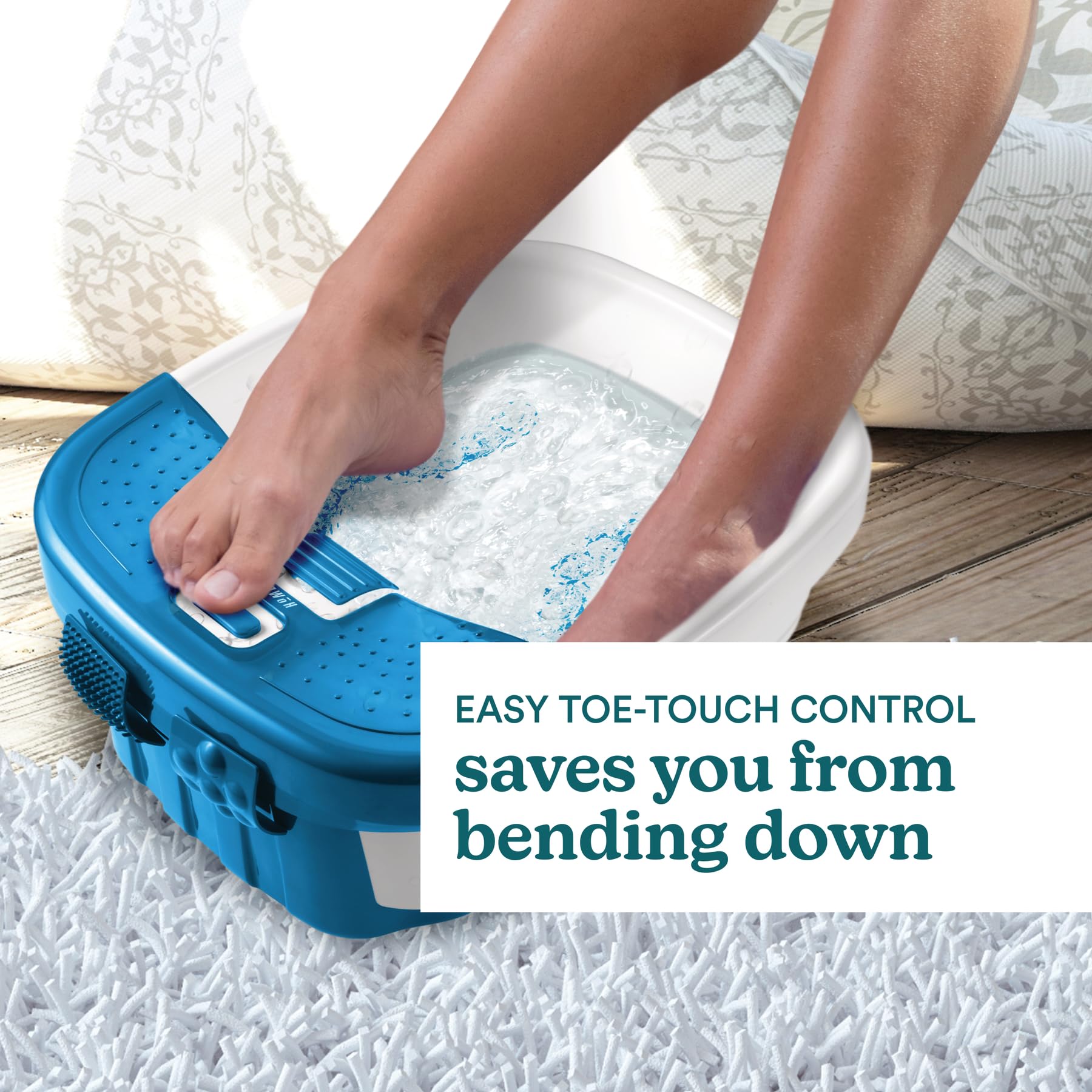 Homedics FB-50 Tina SPA de Pies Bubble Bliss