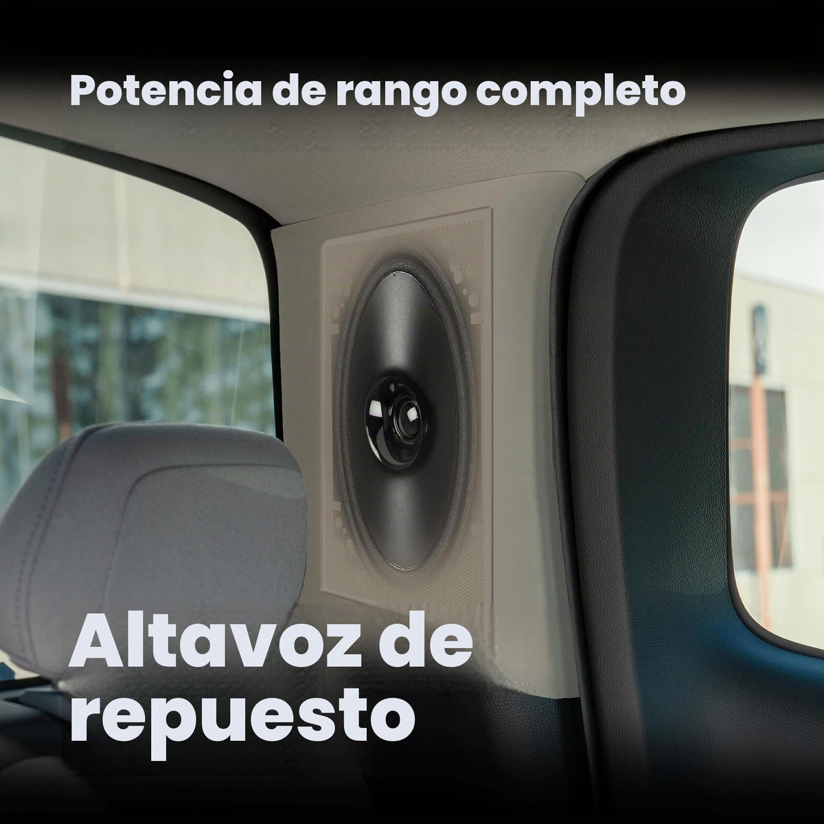 Bocinas Coaxiales Boss Audio BRS46 50-Watt Auto Reemplazo 4" x 6"