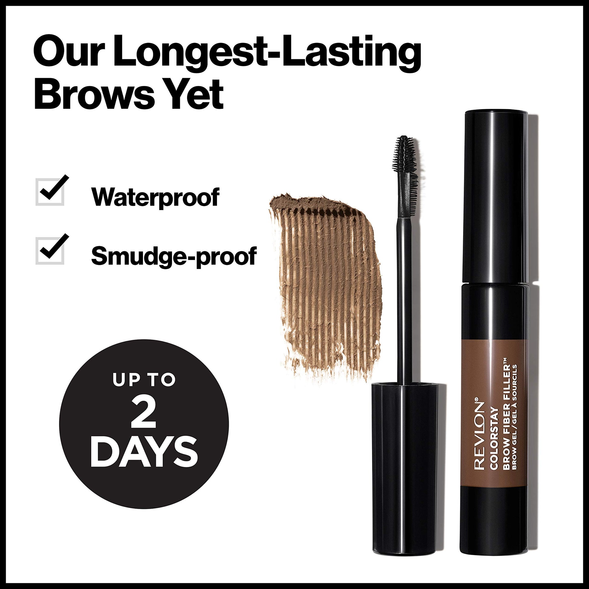 Revlon Colorstay brow filler and fiber tono medium brown Medium Brown