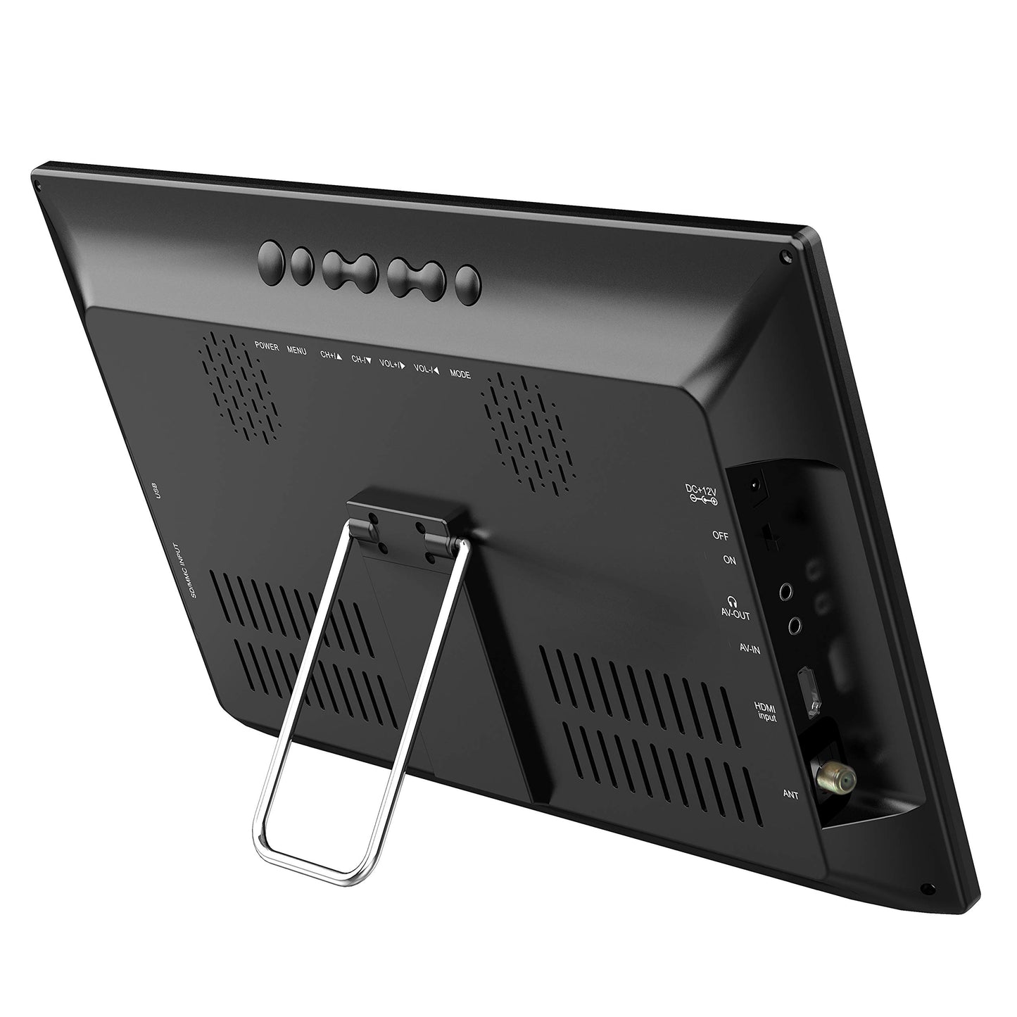 Televisor LED Portátil Supersonic 13" con USB/SD, HDMI, Radio FM y Batería Recargable