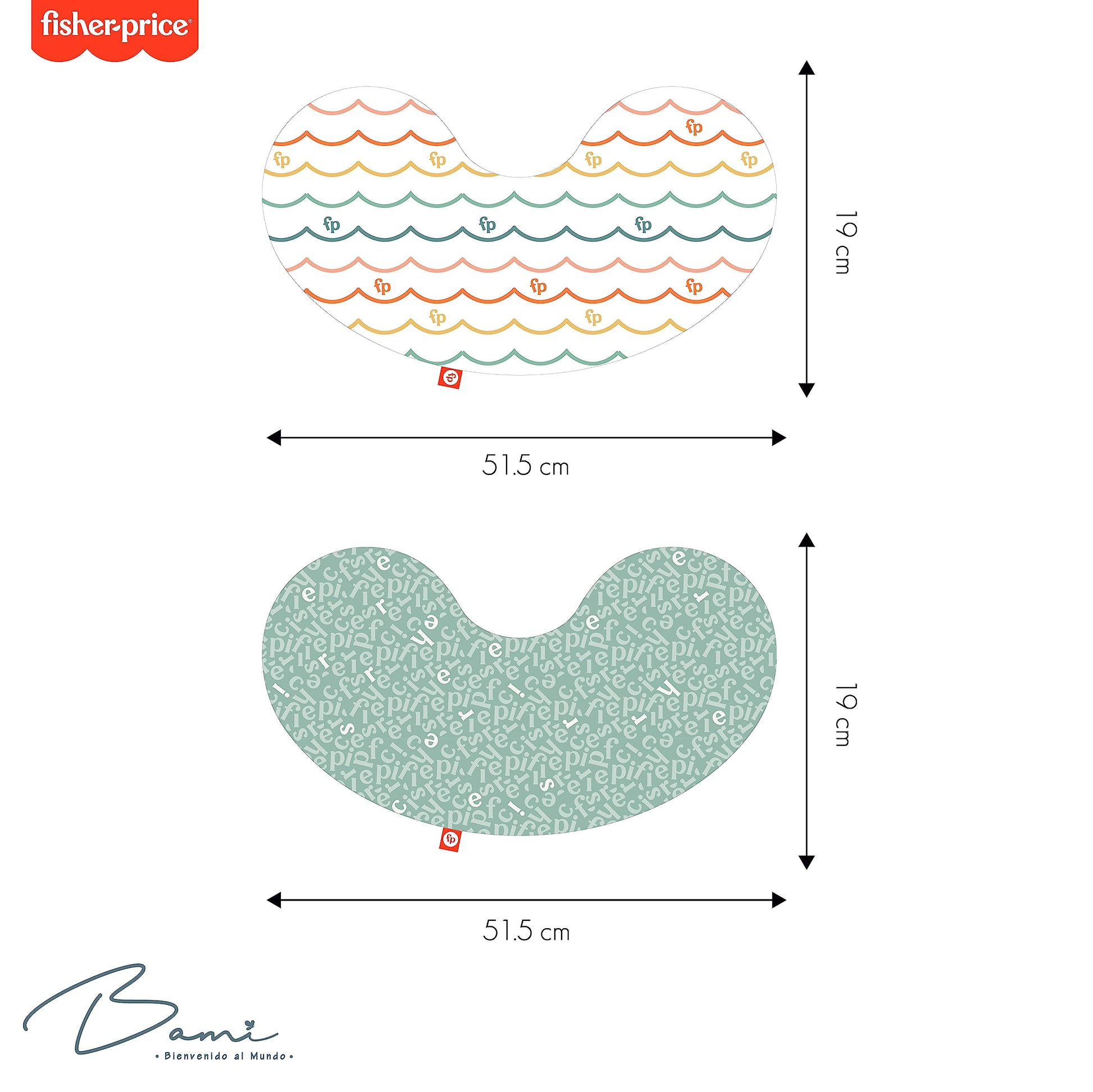 FISHER PRICE - BABERO Y REPETIDOR MUSELINA NE