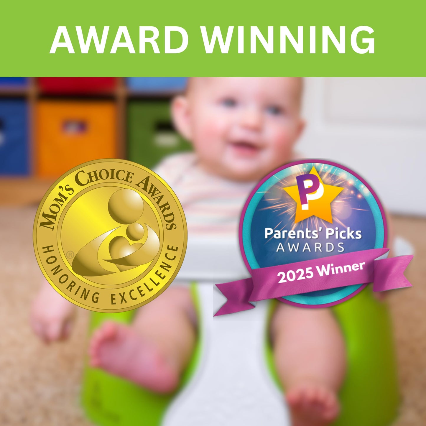Pail Buddies Accesorio de Bandeja Compatible con la Silla de Suelo Bumbo para bebé | Superficie de Bandeja para Comer y Jugar | Accesorio fácil de Limpiar | Accesorio Ideal para la Silla Bumbo
