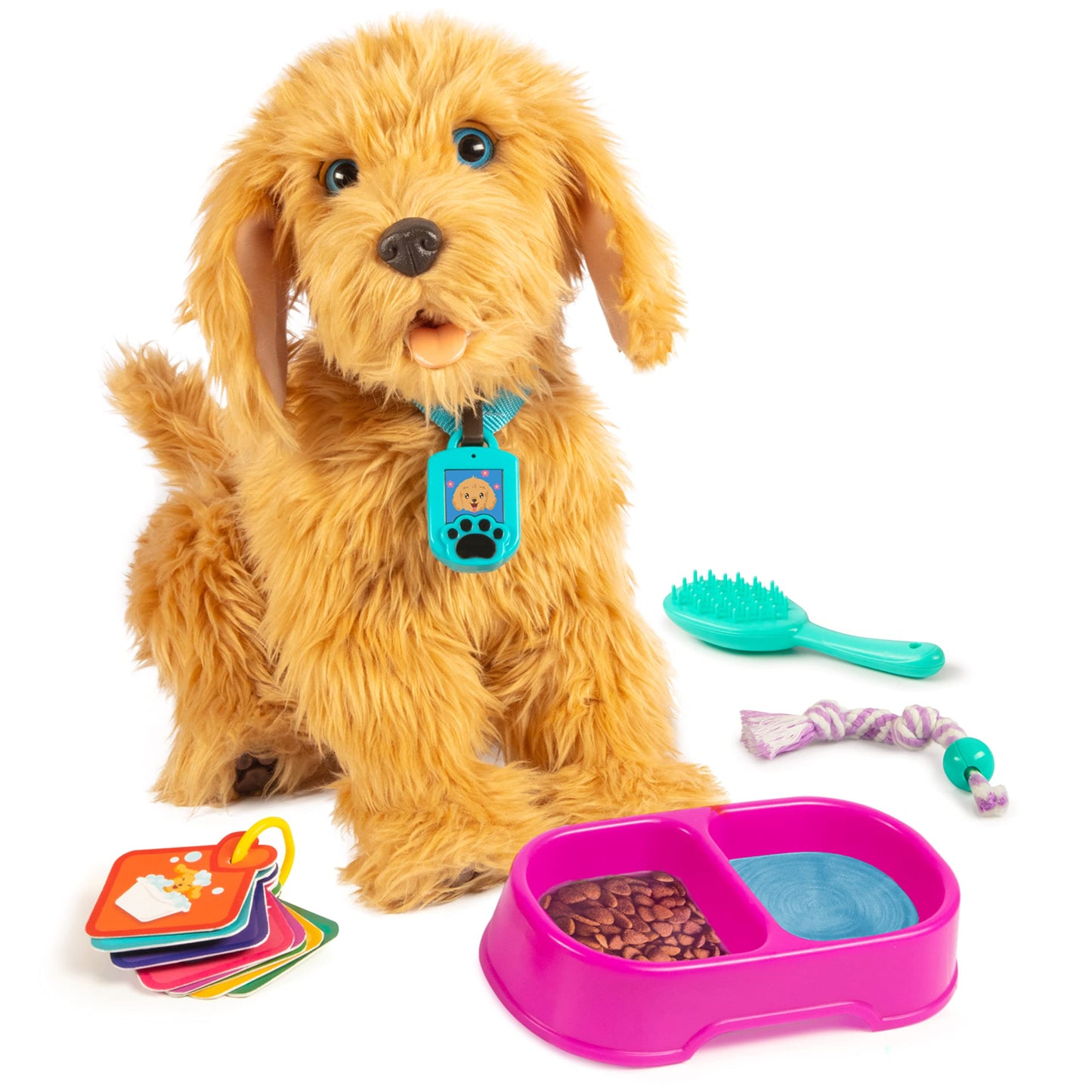 Labradoodle Interactivo My Fuzzy Friends Sky Rocket Moji