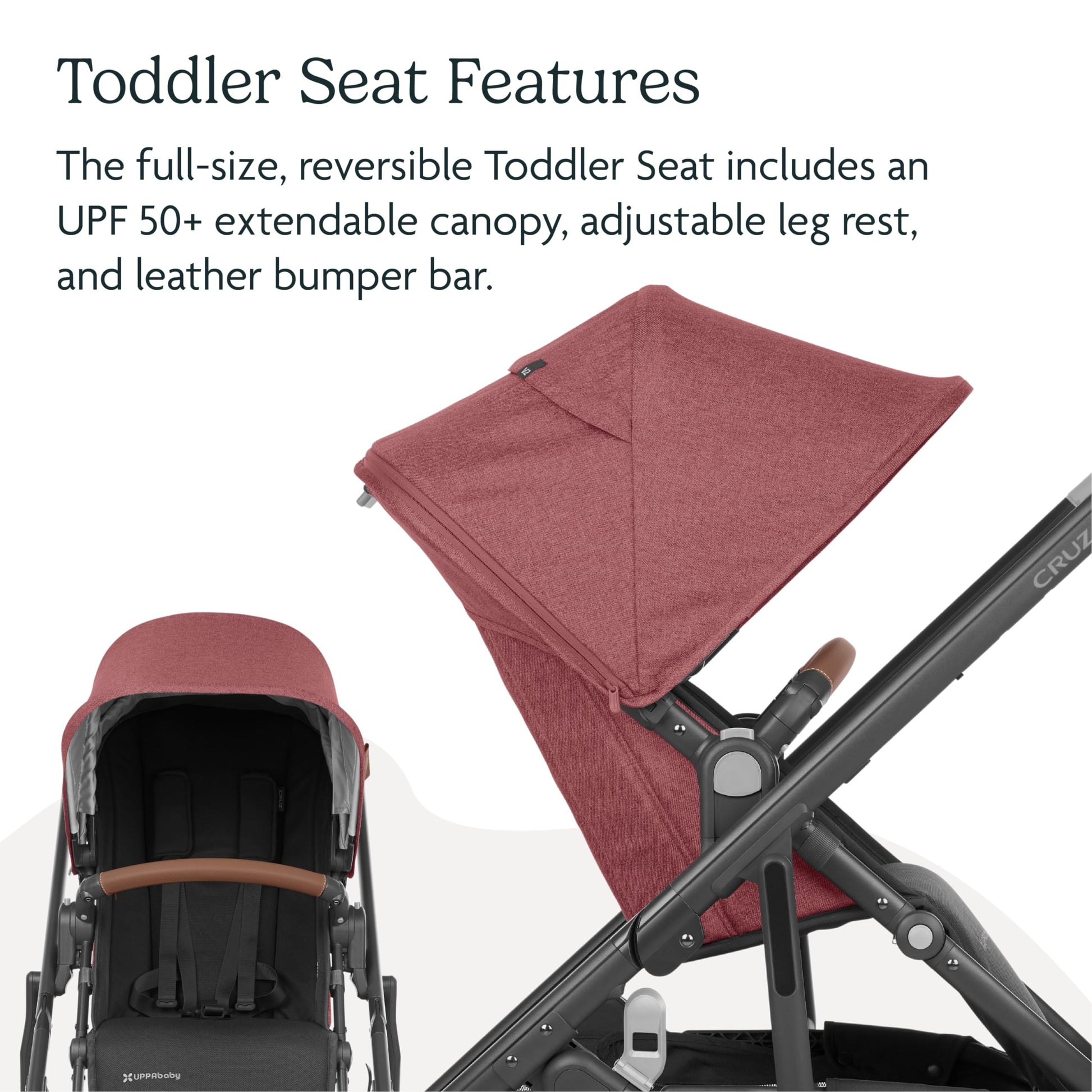 Carriola UPPAbaby Cruz V2 Negro para Bebés Niñas