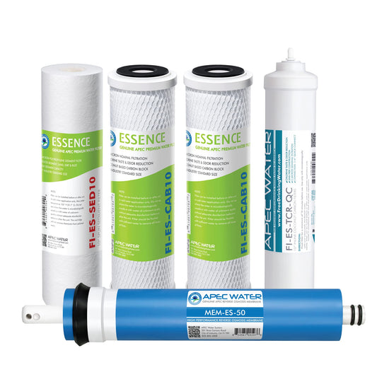 Filtro Set APEC Water Systems Essence 50 GPD 5 Etapas Alta Capacidad